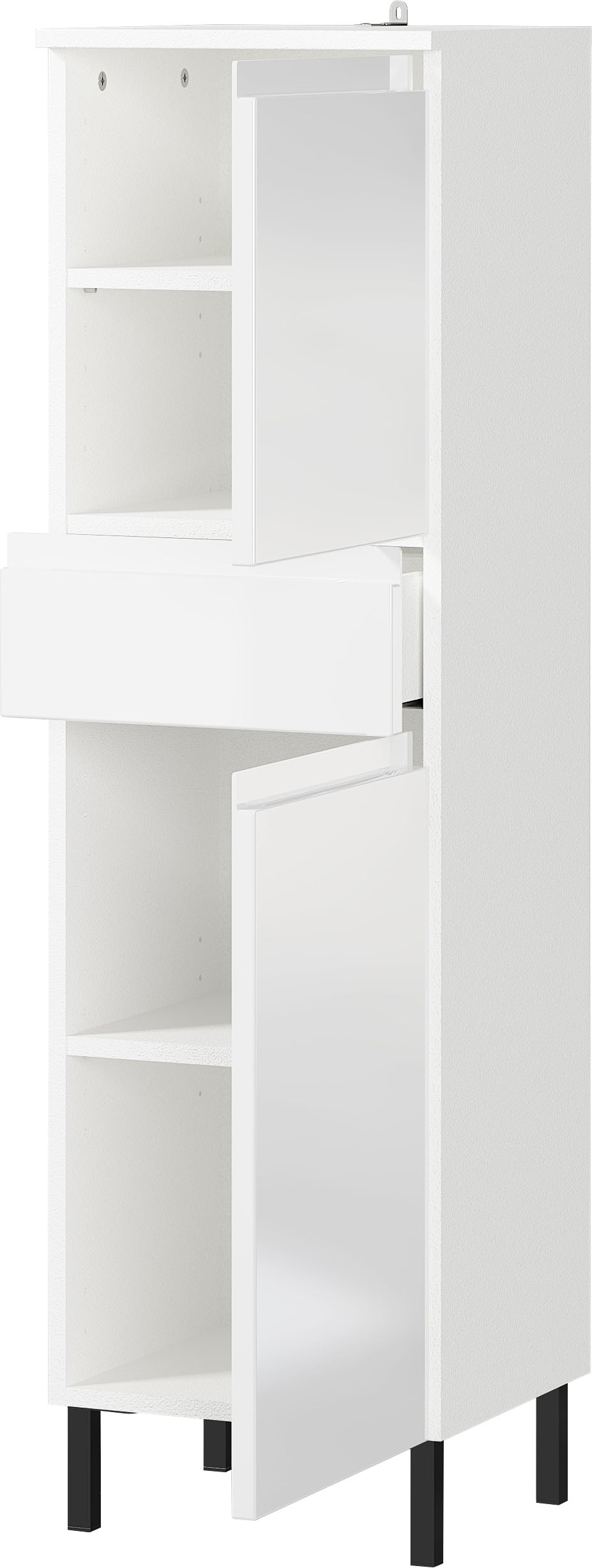 GERMANIA Midischrank »Scantic« 1 Stk. tlg. mit griffloser Optik