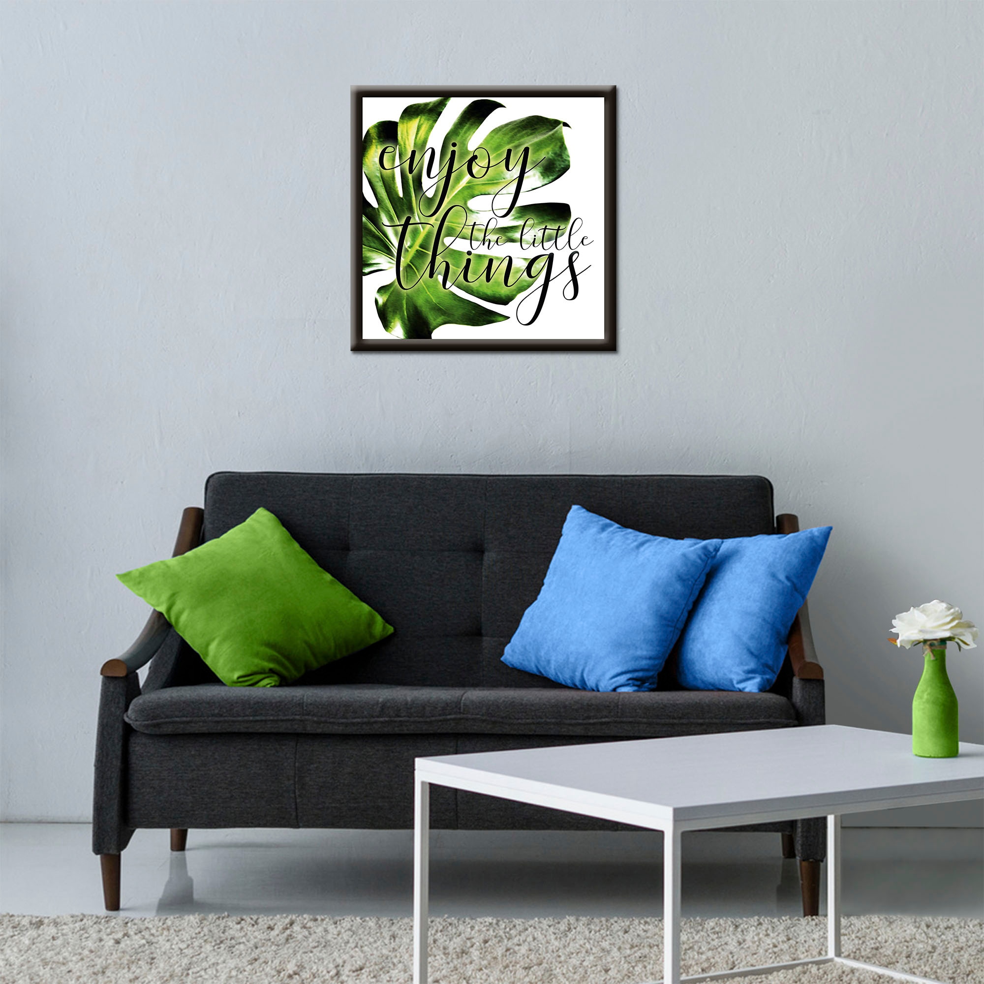 Artland Wandbild »Geniesse die kleinen Dinge«, Sprüche & Texte, (1 St.)