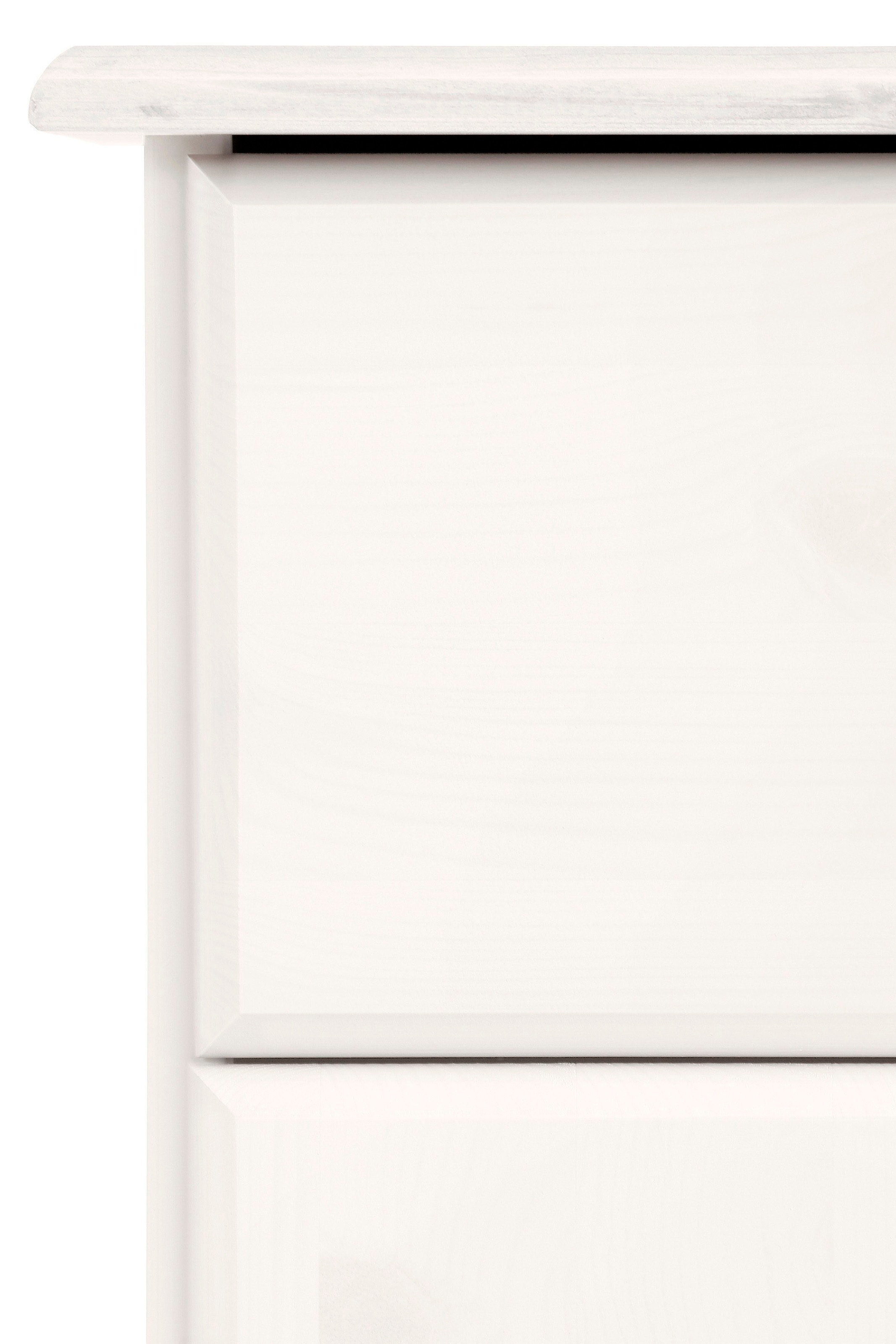 Home affaire Sideboard »Mette«, Kommode mit gefrästen, kugelförmigen Füssen, Breite 120 cm
