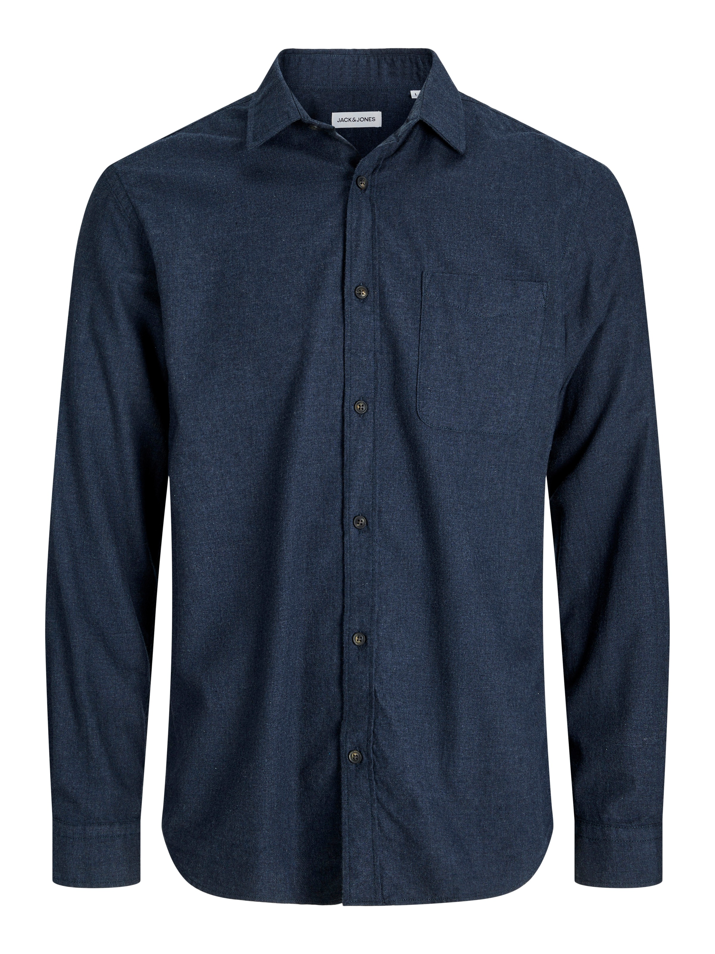 Jack & Jones Langarmhemd »JJECLASSIC MELANGE SHIRT L/S NOOS«