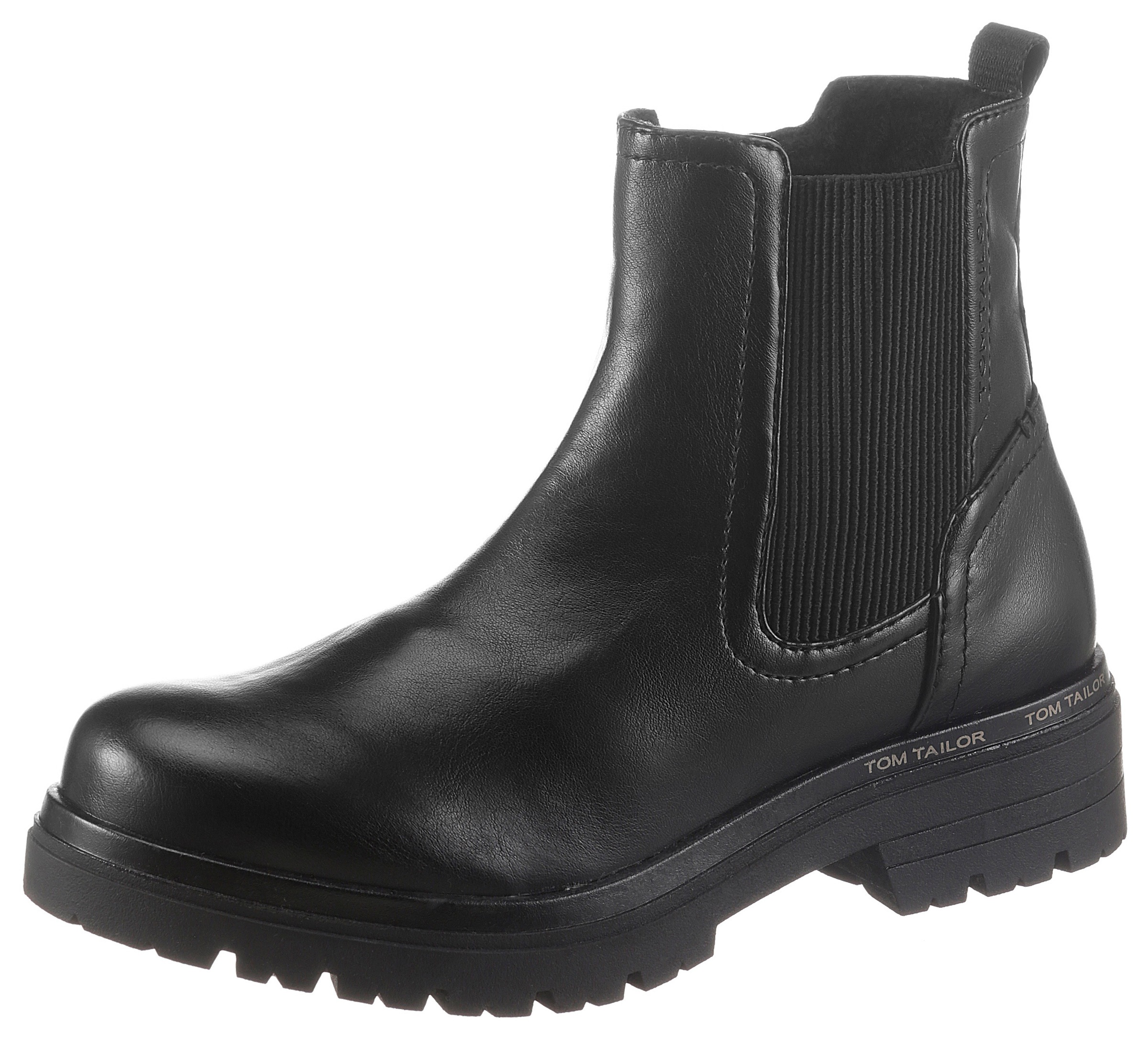 Image of TOM TAILOR Chelseaboots, mit praktischem Innenreissverschluss, Schuhweite G (weit) bei Ackermann Versand Schweiz