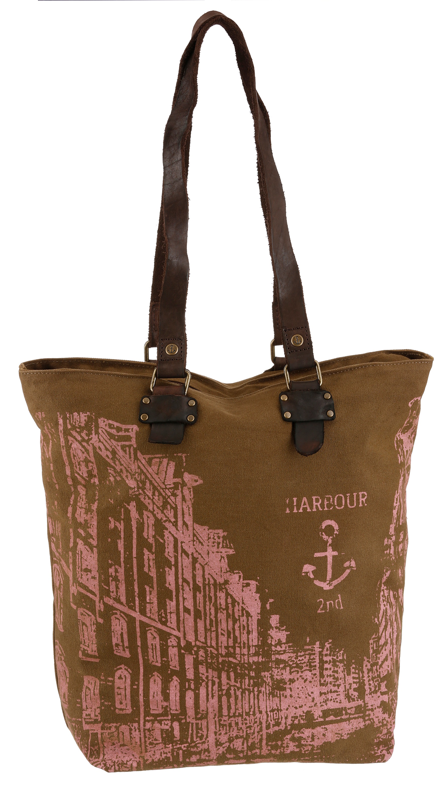 Image of HARBOUR 2nd Shopper »Pauli«, mit Lederhenkel bei Ackermann Versand Schweiz