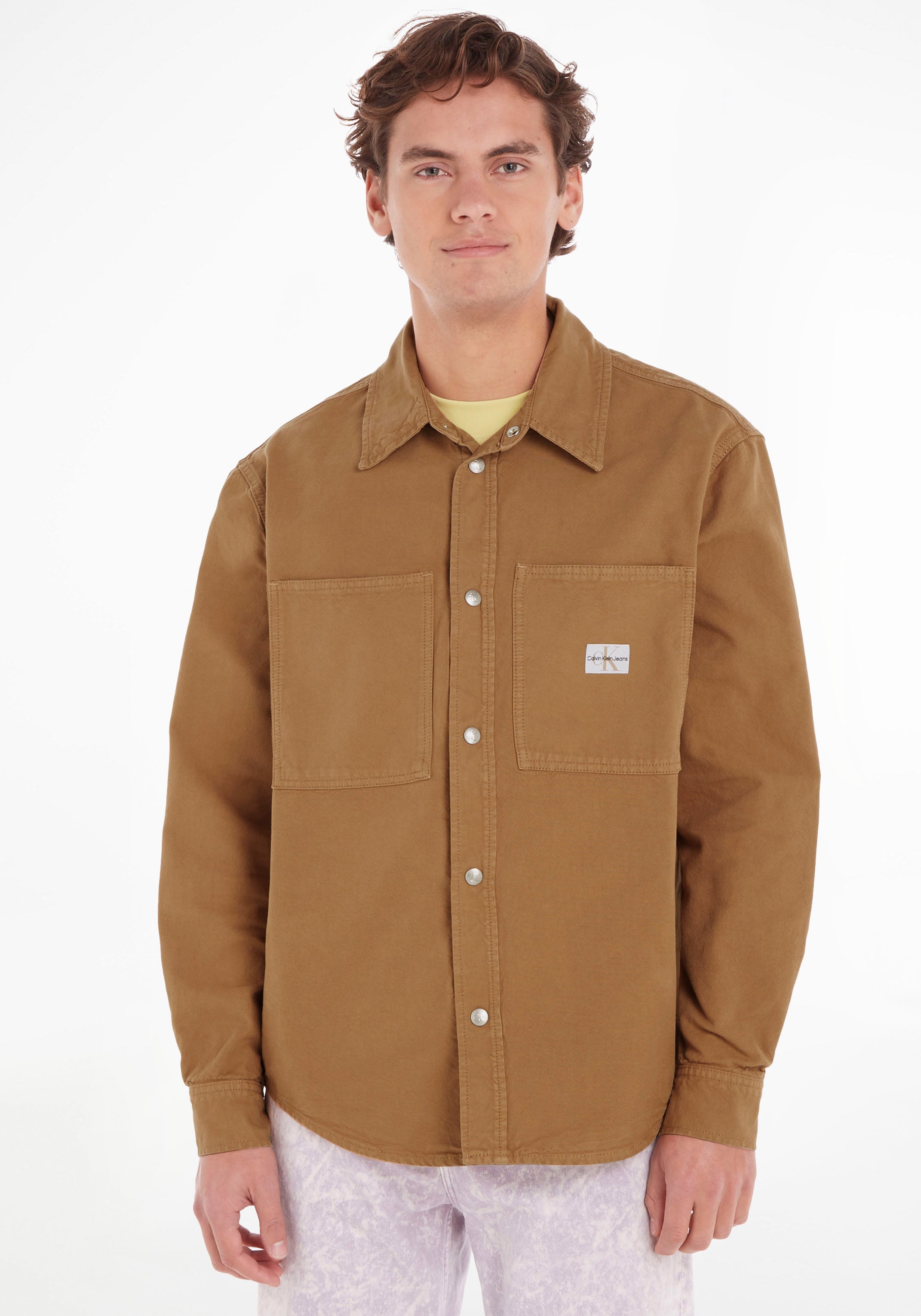 Langarmhemd »CANVAS RELAXED LINEAR SHIRT«