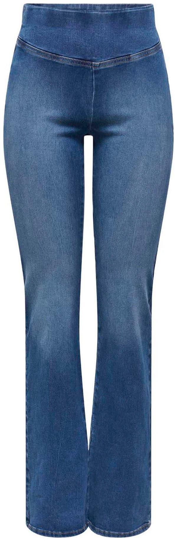 Bootcut-Jeans »ONLROYAL MID WAIST FLARED LEGGING DNM«