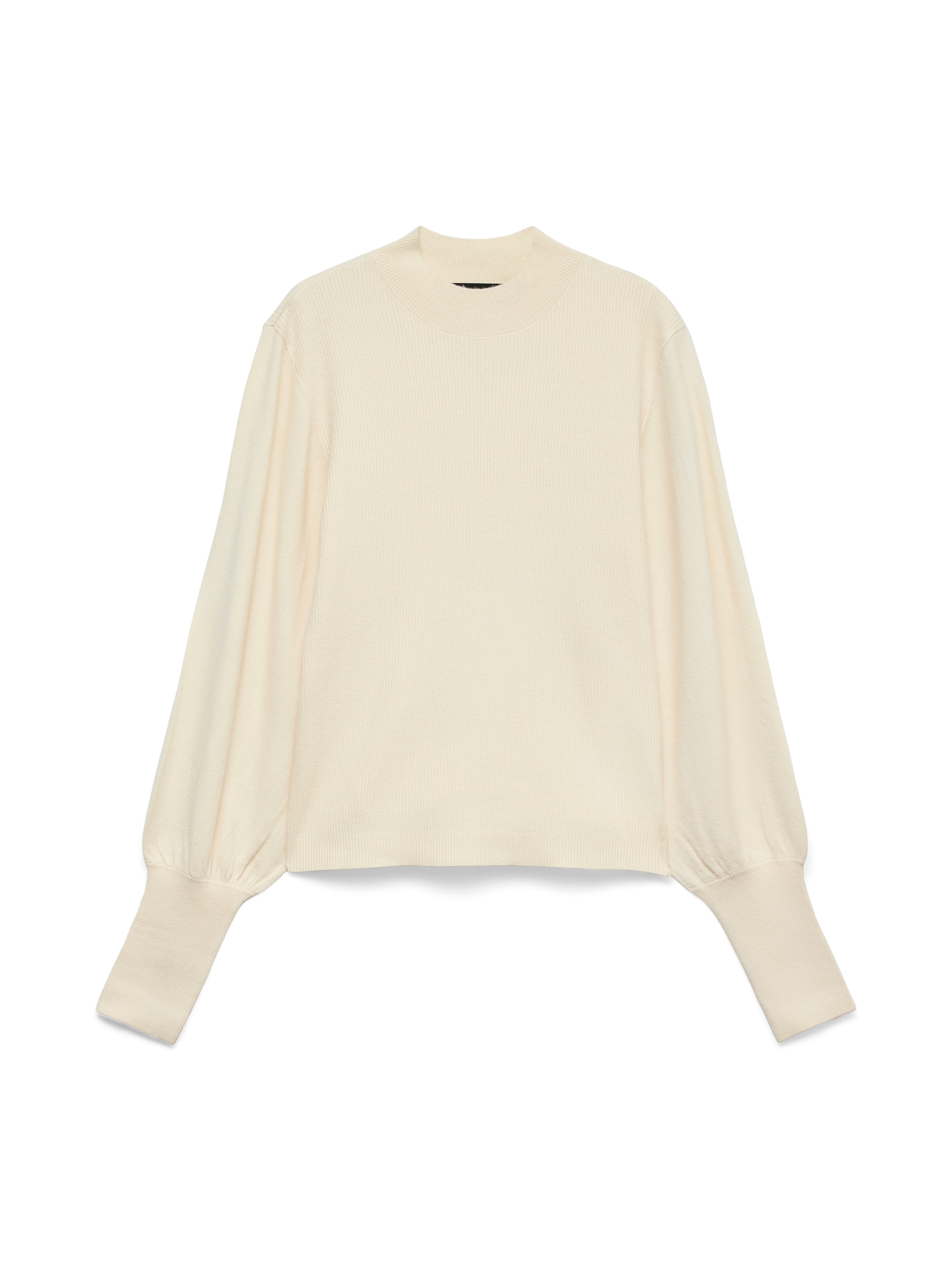 Vero Moda Pull en tricot »VMHOLLYKARIS LS FUNNELNECK PULLOVER BOO« mélange de viscose