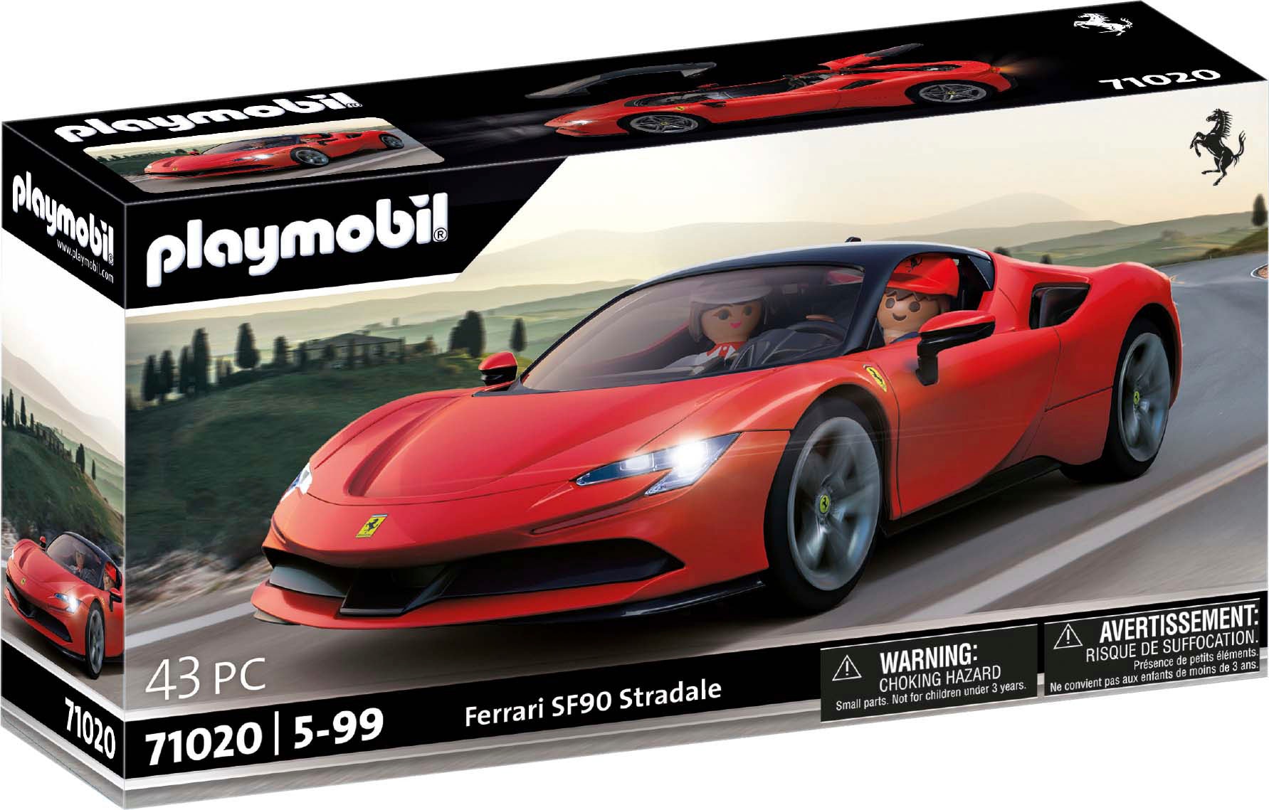 Konstruktions-Spielset »Ferrari SF90 Stradale (71020)«, (43 St.), mit Lichteffekten;...