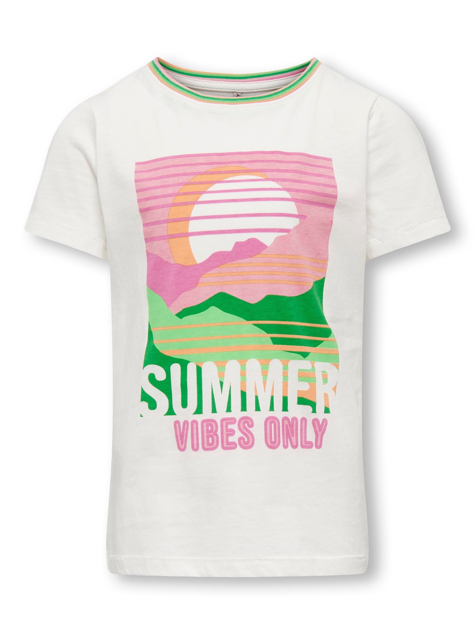 T-Shirt »KOGJULIE FIT S/S SUMMER TOP JRS«