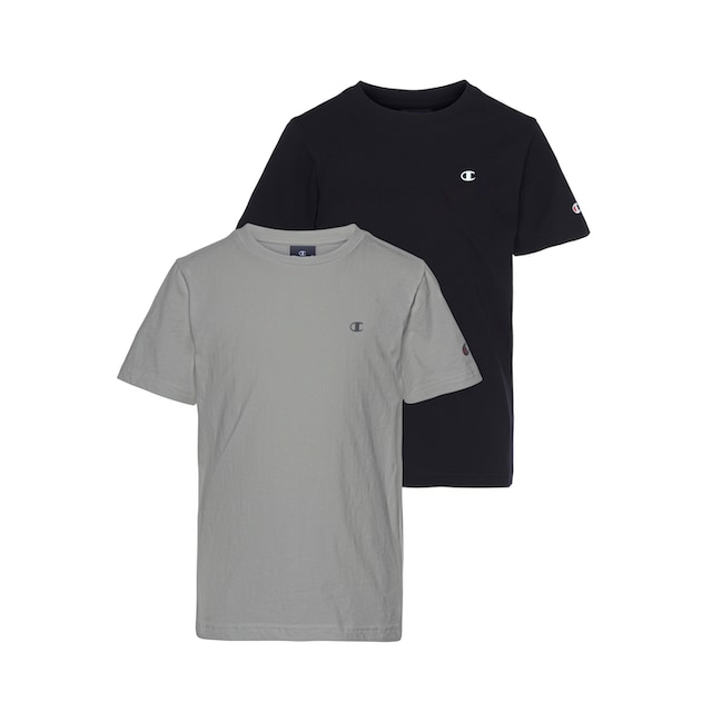 Trendige Champion T-Shirt »Basic 2pack Crew-Neck - für Kinder«, (Packung, 2  tlg.) ohne Mindestbestellwert bestellen