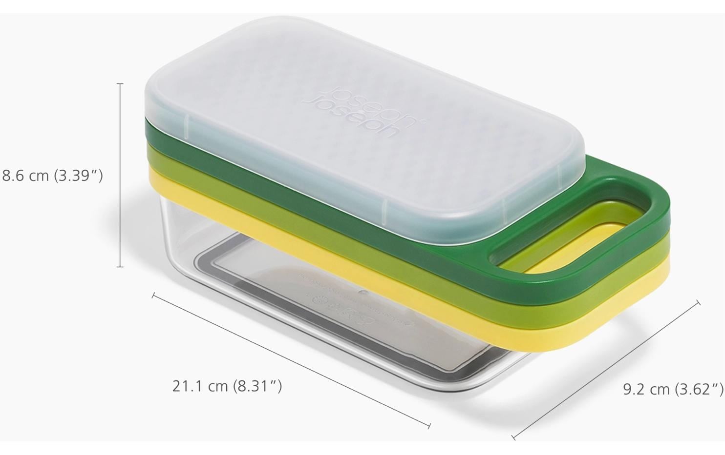 Joseph Joseph Küchenreibe »Multi-Grate & Store 3-in-1 Reibenset multi«