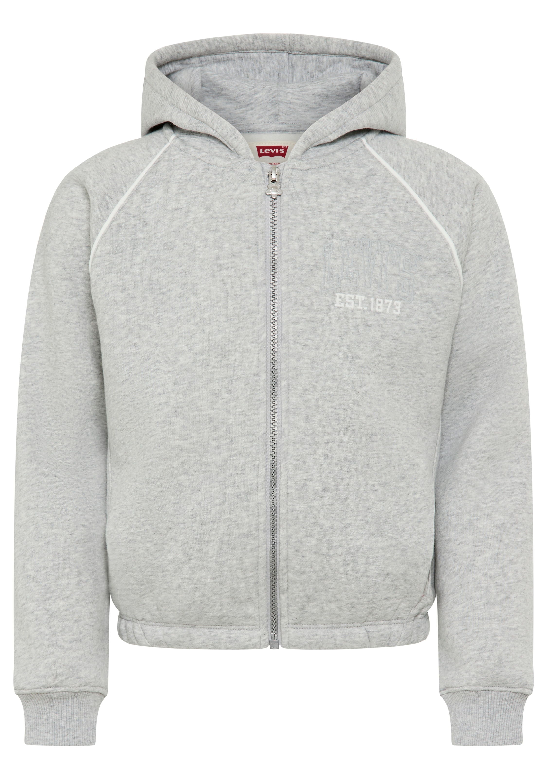 Image of Levis Kids Kapuzensweatjacke Mit Raglanärmel
