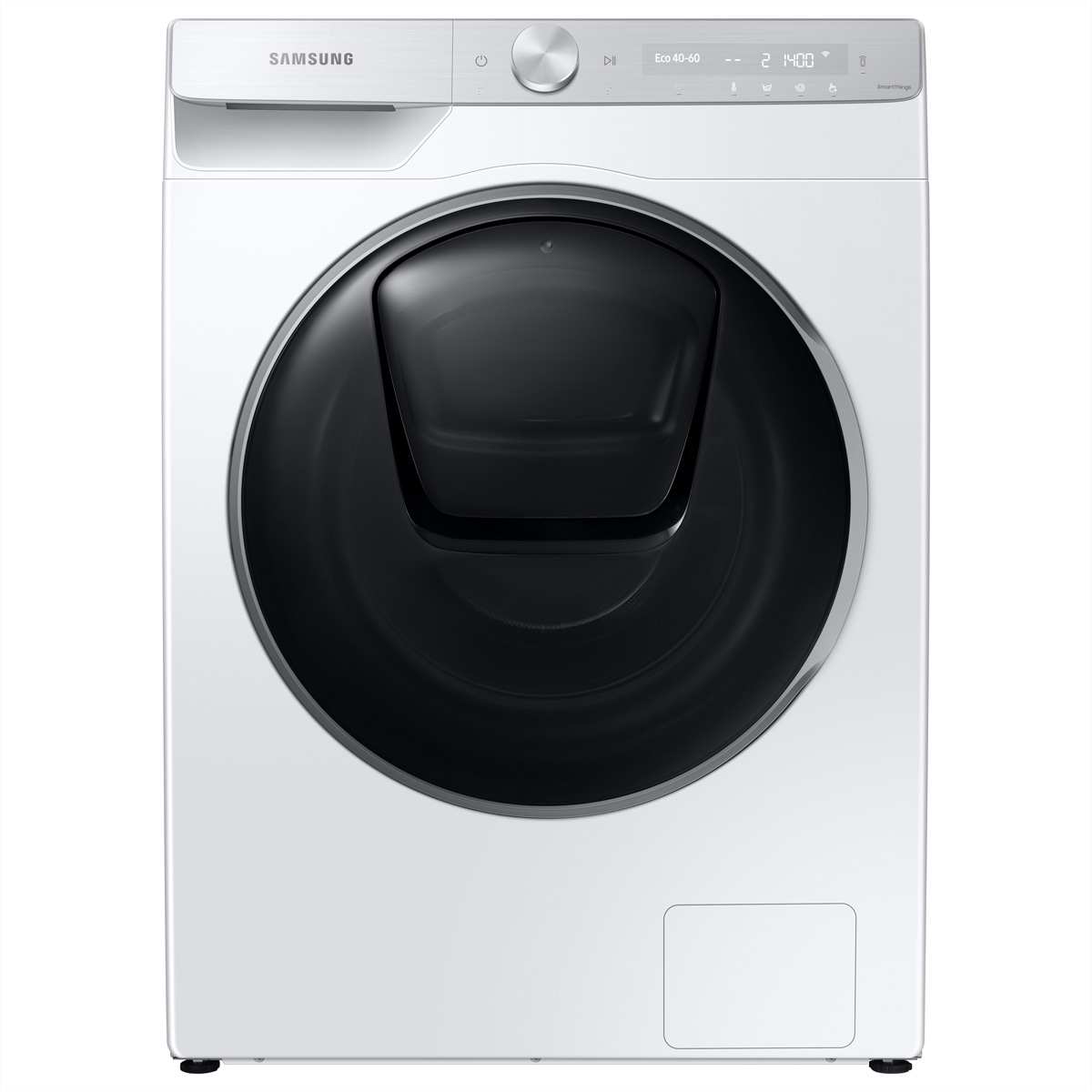 Waschmaschine »Samsung Waschmaschine WW9800, 9kg, Tint Door (Silver Deco), weiss«,...