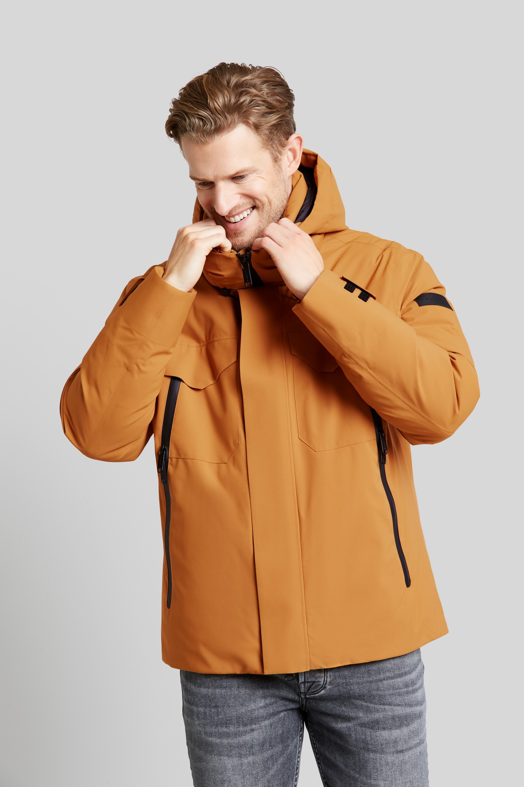 Image of bugatti Blouson mit Kapuze wind- & wasserabweisend