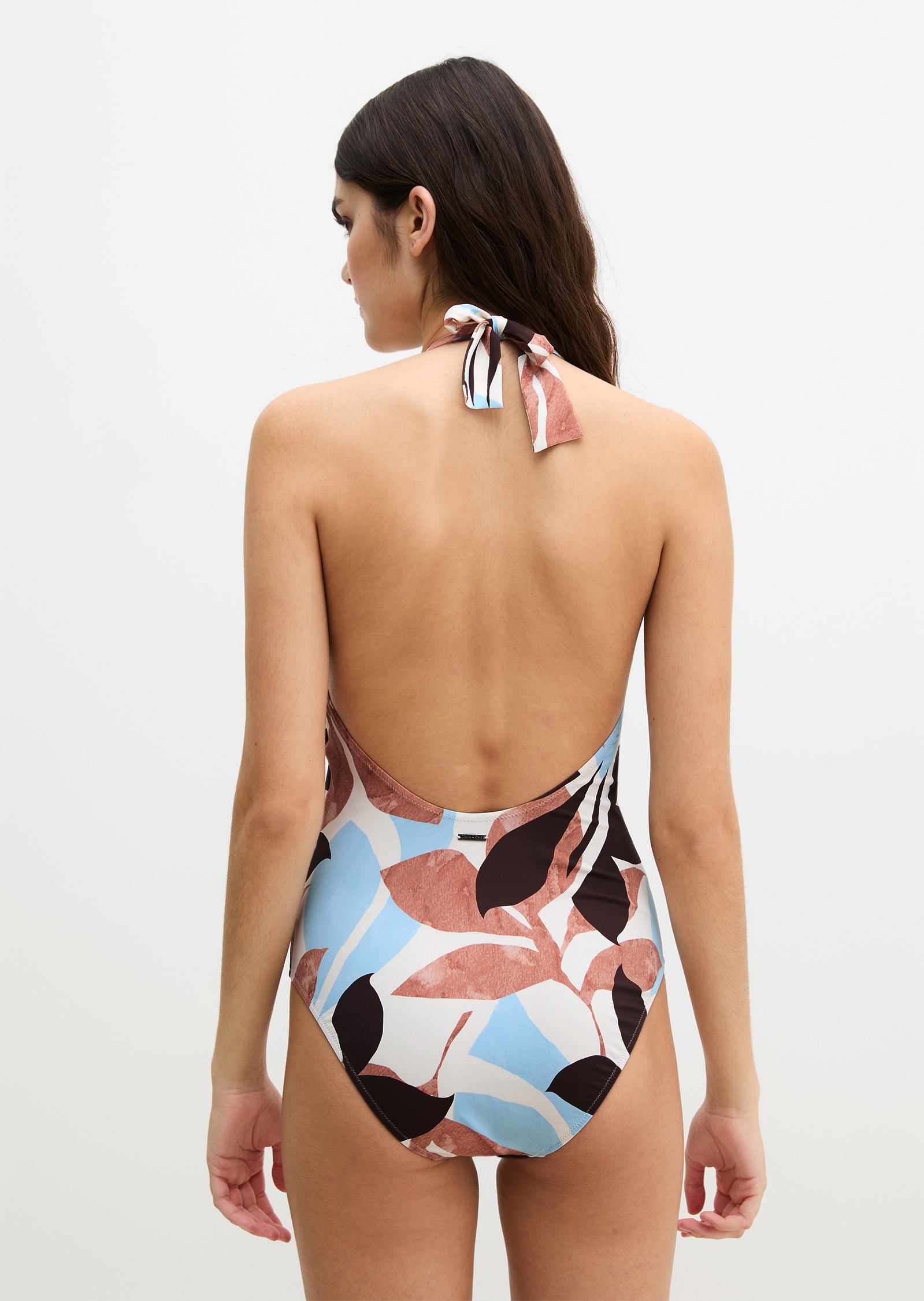 Marc O'Polo Badeanzug »Breezy Leaf AOP«