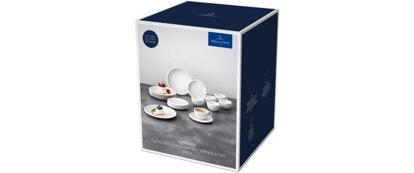Image of Villeroy & Boch Kaffeeservice "New Moon Kaffee-Service-Set 18-teilig"
