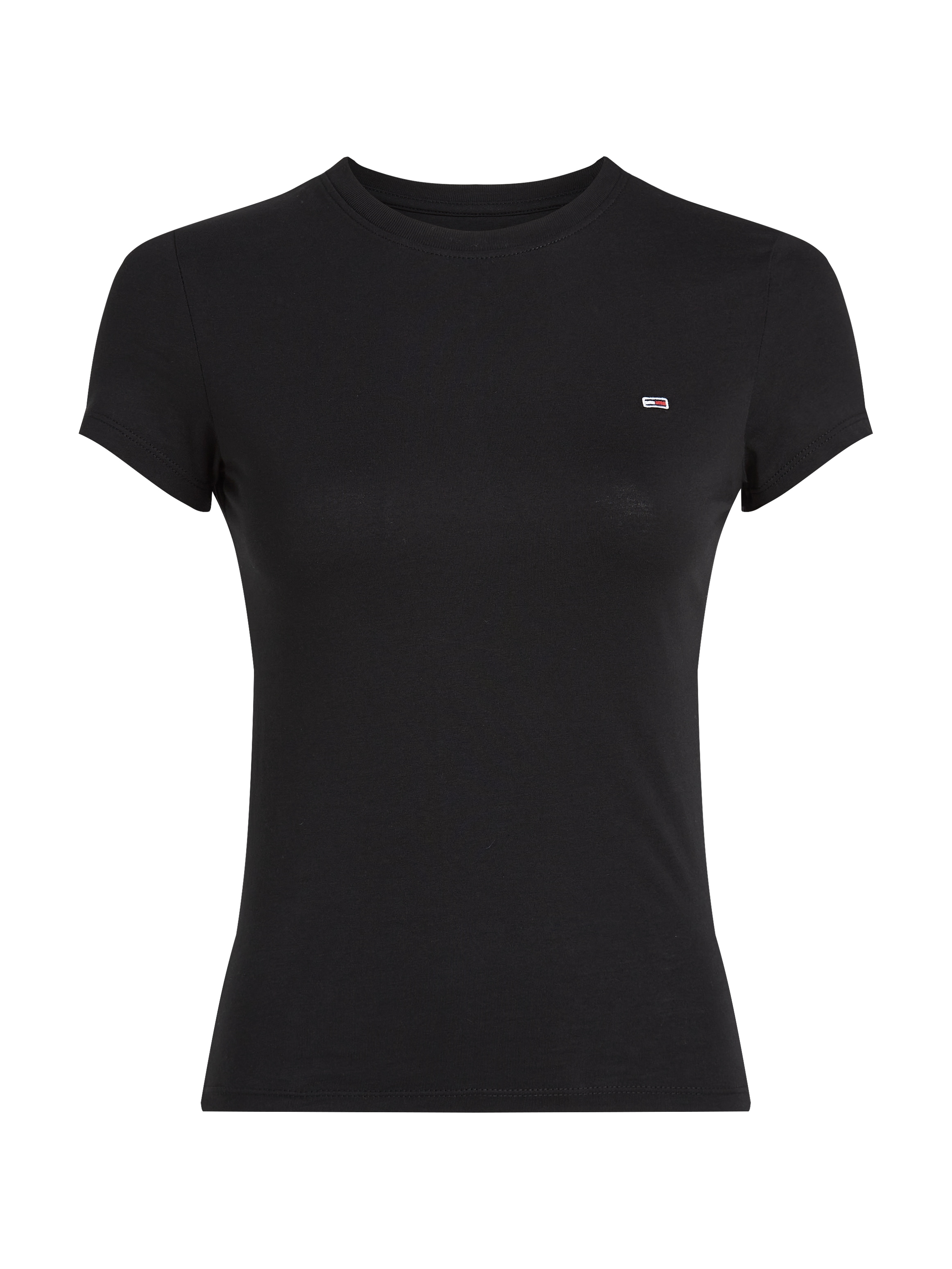 Tommy Jeans T-Shirt »TJW SLIM C-NECK TEE«, mit Logo-Stickerei