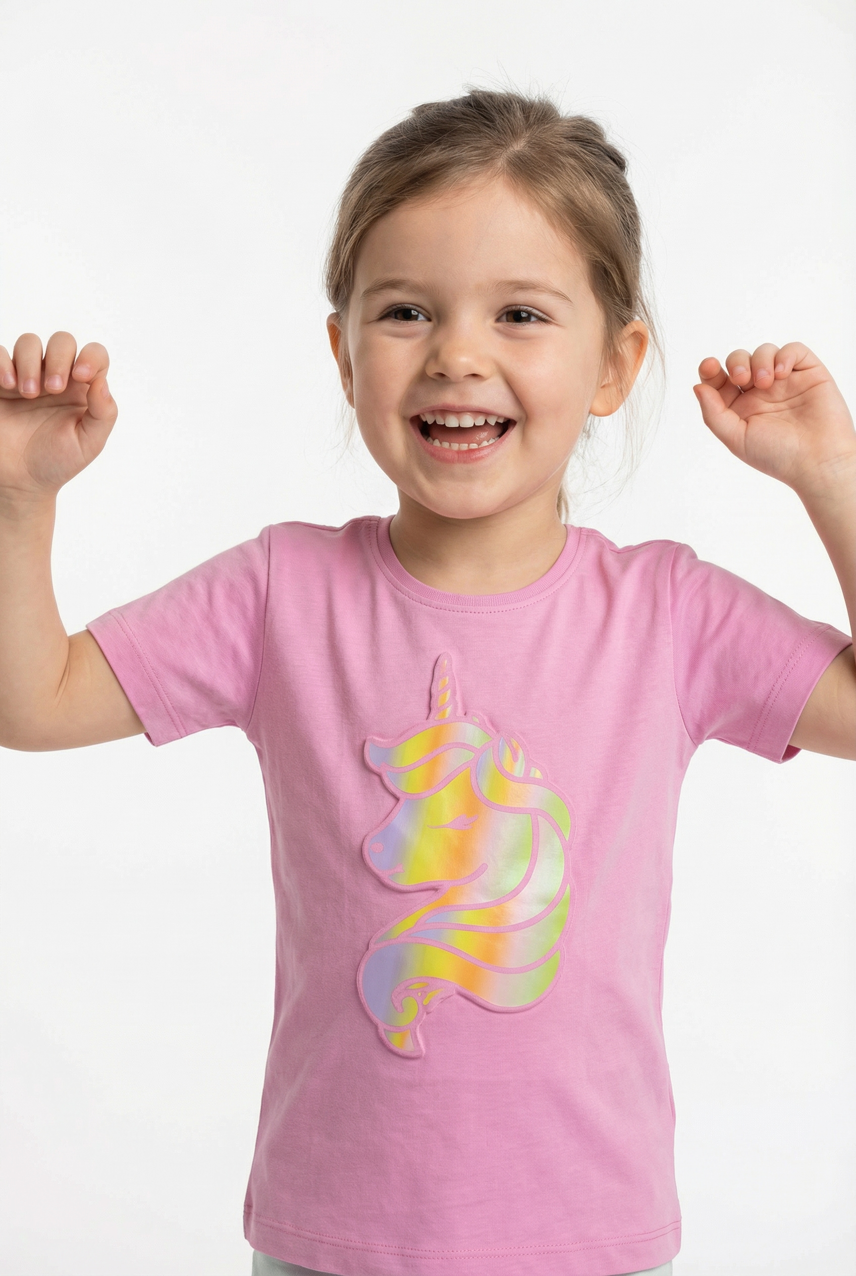 Image of Blue Seven T-Shirt mit süssem Einhorn-Motiv