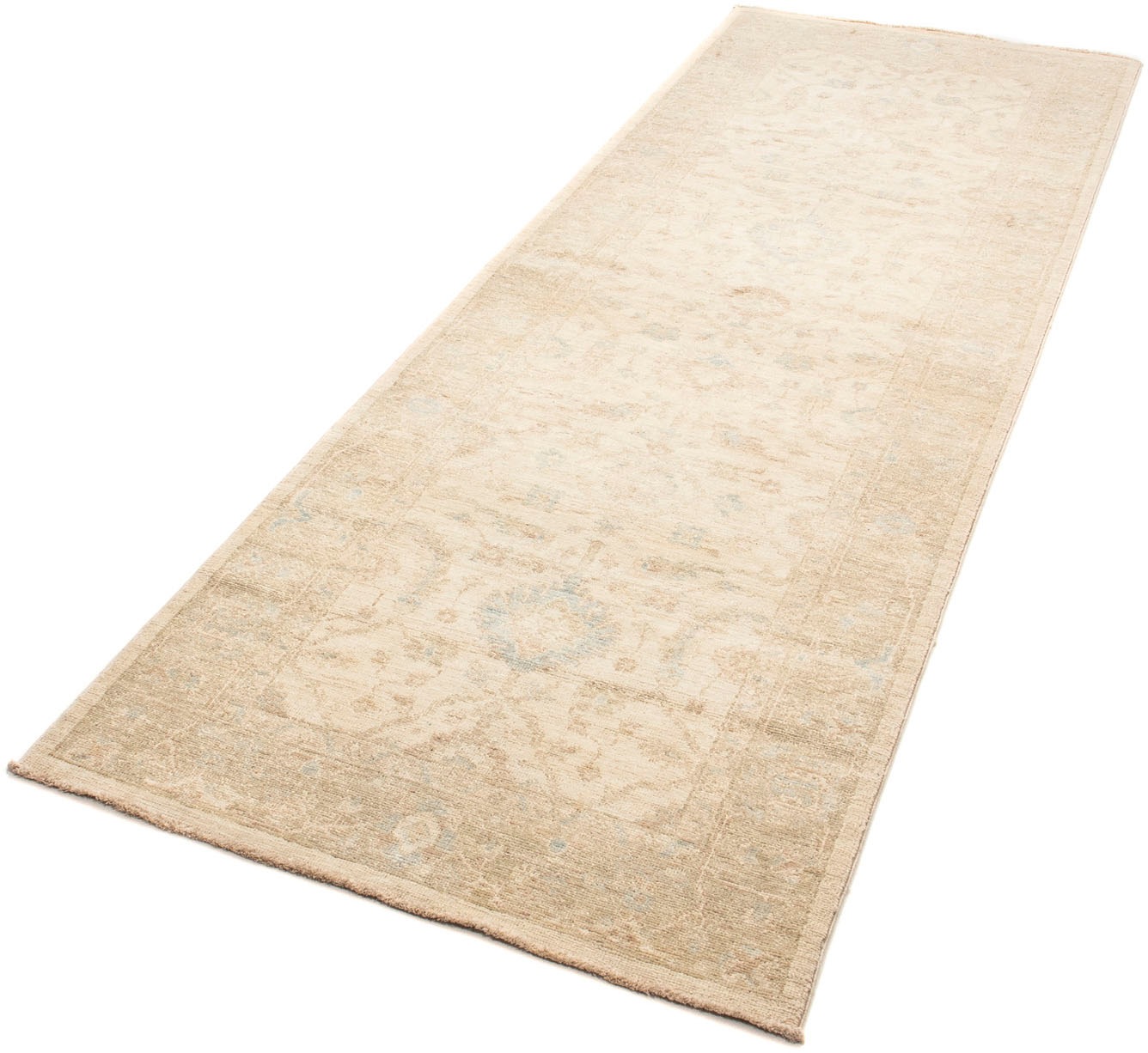Image of morgenland Orientteppich »Ziegler - 245 x 79 cm - beige«, rechteckig, 6 mm Höhe, Wohnzimmer, Handgeknüpft, Einzelstück mit Zertifikat bei Ackermann Versand Schweiz