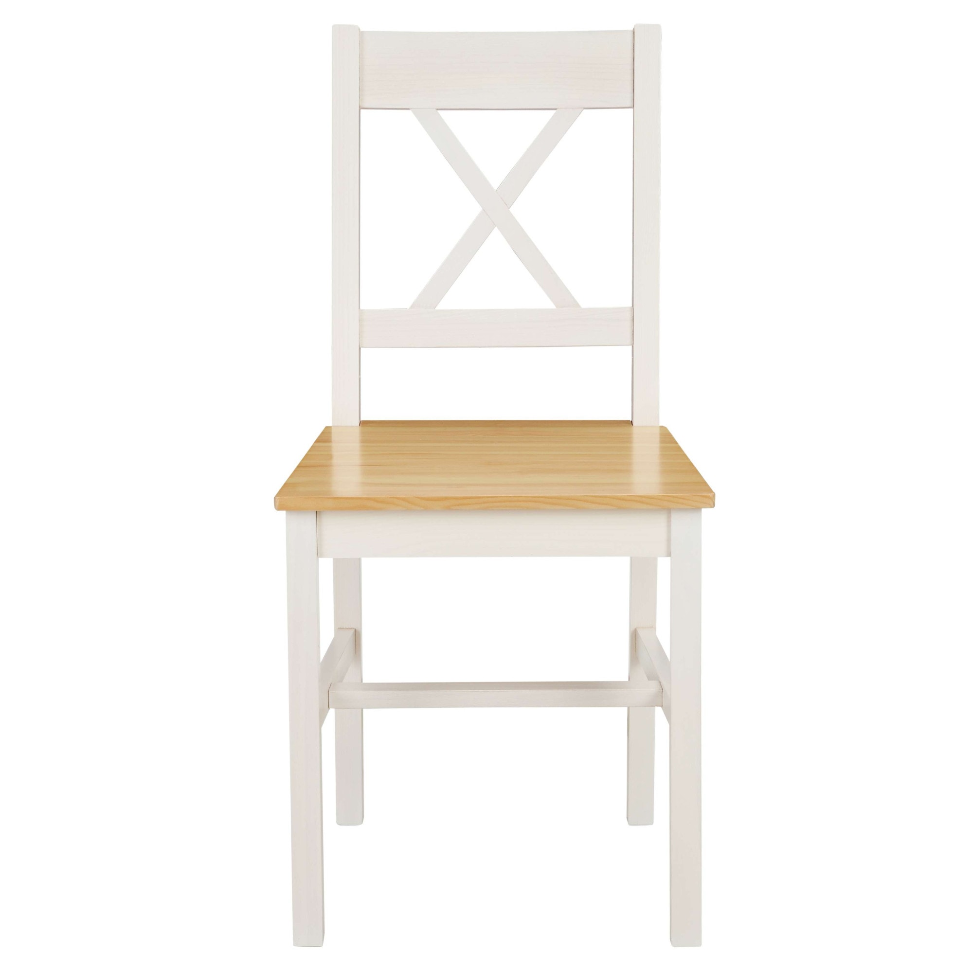 GOODproduct Ensemble de salle à manger »Willow« Ensemble, Esstisch mit 4 Stühlen, 5 tlg. Esstisch mit 4 Stühlen, aus massivem Kiefernholz