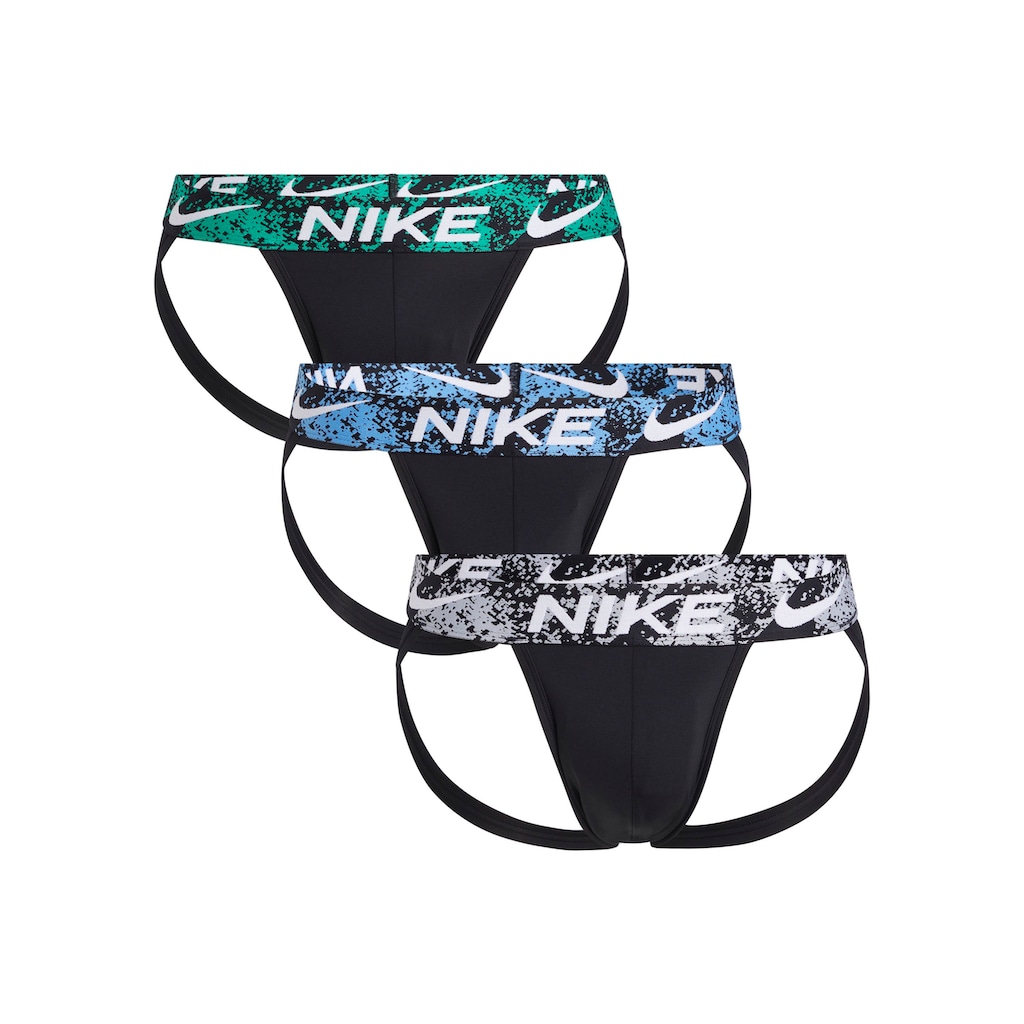 NIKE Underwear String »JOCK STRAP 3PK«, (Packung, 3er-Pack), mit NIKE Logo-Elastikbund (3 Stück)