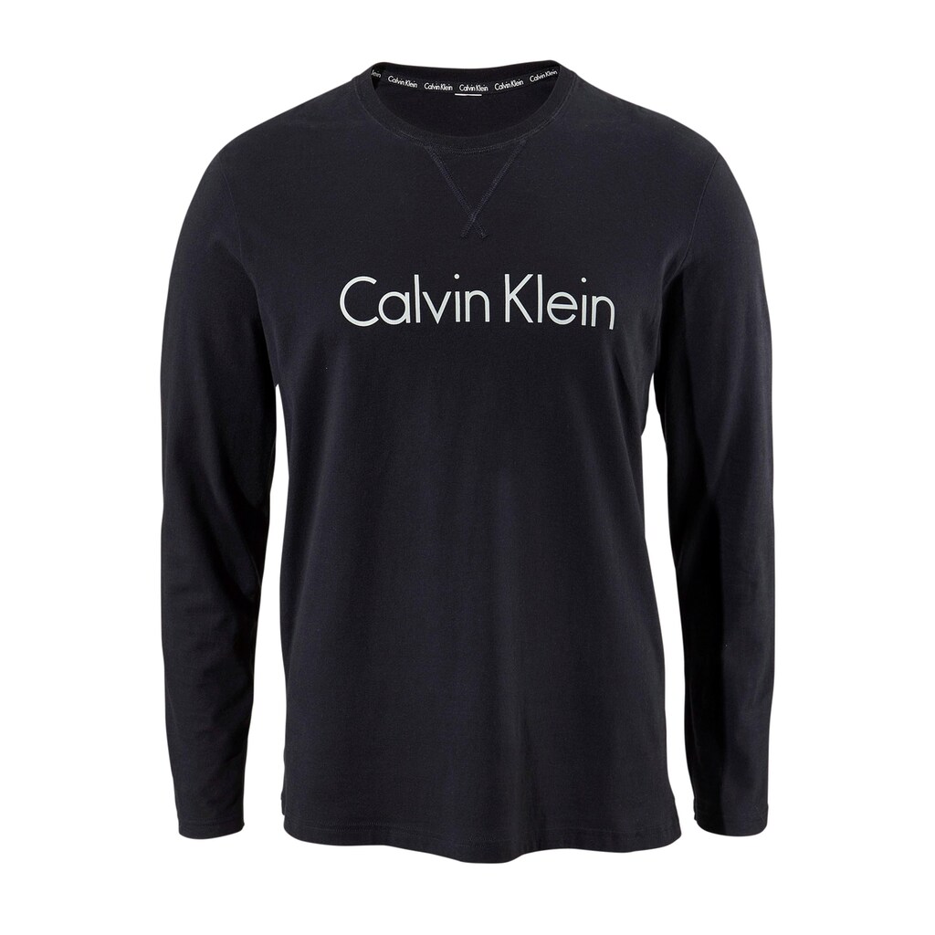 Calvin Klein Langarmshirt, mit Logo Druck