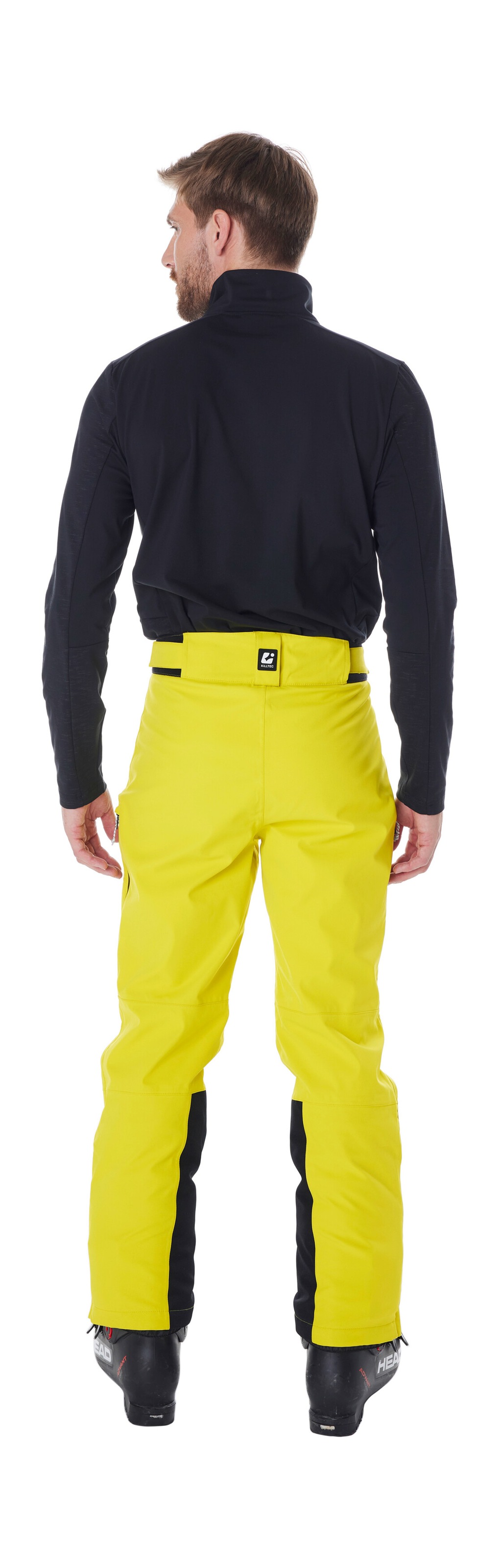 Killtec Pantalon de ski »KSW 279 MN SKI PNTS«  Pantalon de ski coupe-vent et imperméable, respirant, avec guêtres anti-neige