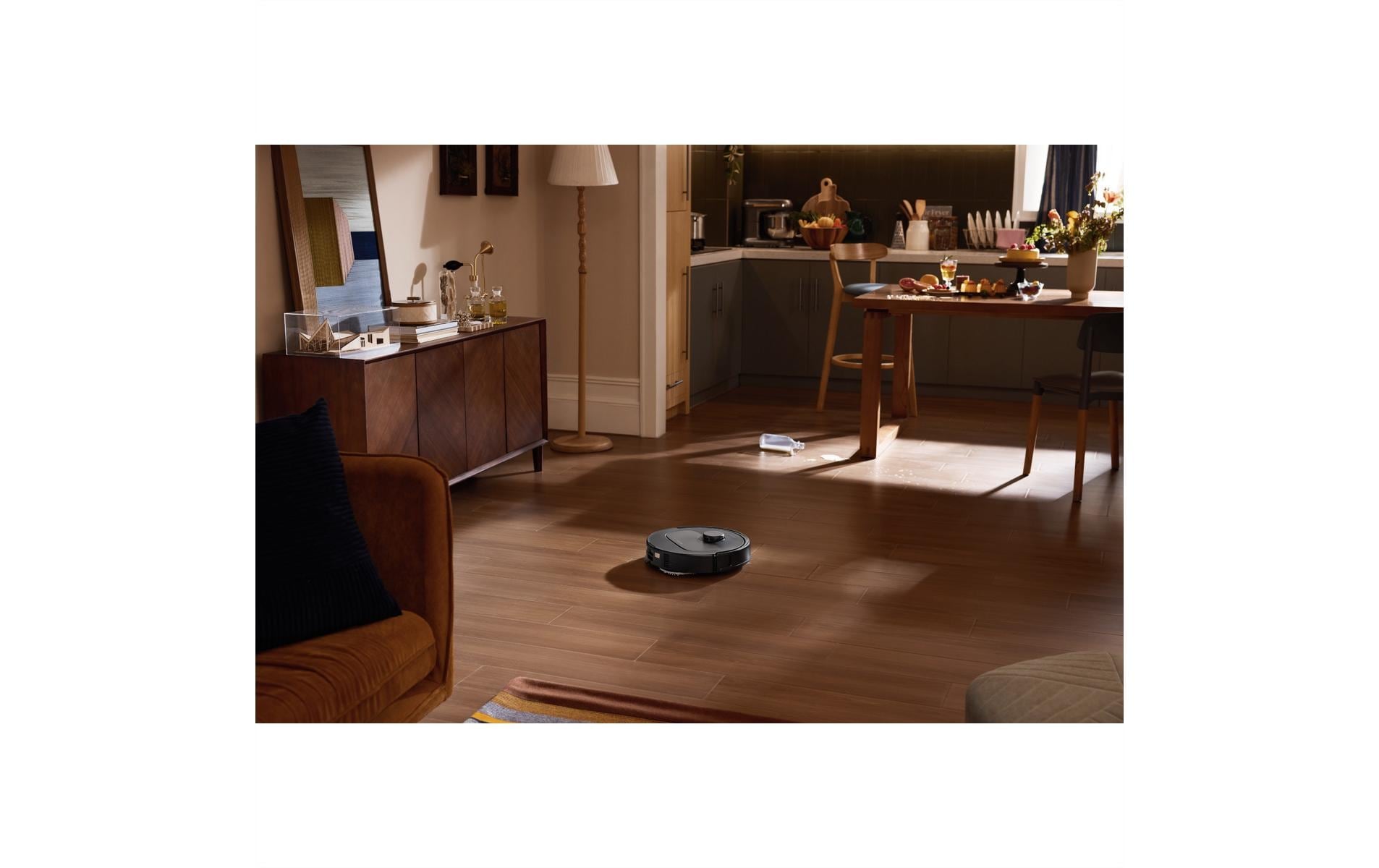 Roborock Robot aspirateur »Qrevo S ProX Black, 8.01.1961« Aspiration HyperForce 18.500 Pa, station tout-en-un