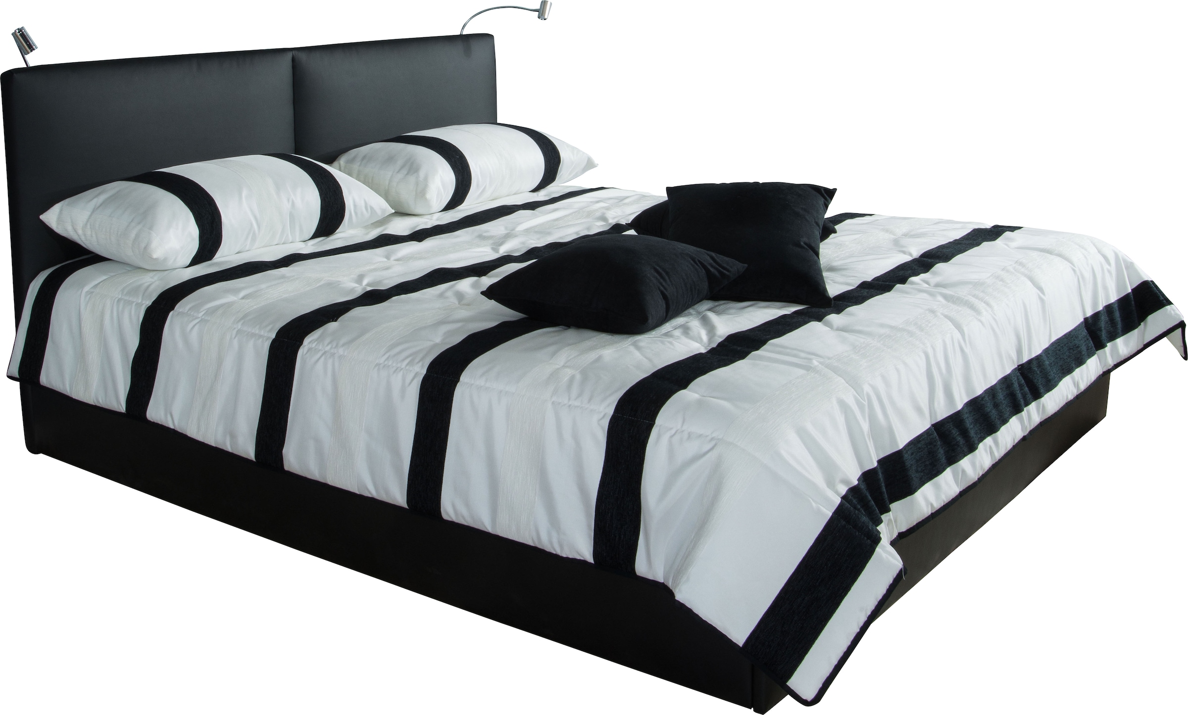 Westfalia Schlafkomfort Bett »Polsterbett Oslo in verschiedenen Härtegraden und Grössen« wahlweise mit oder ohne Bettkasten