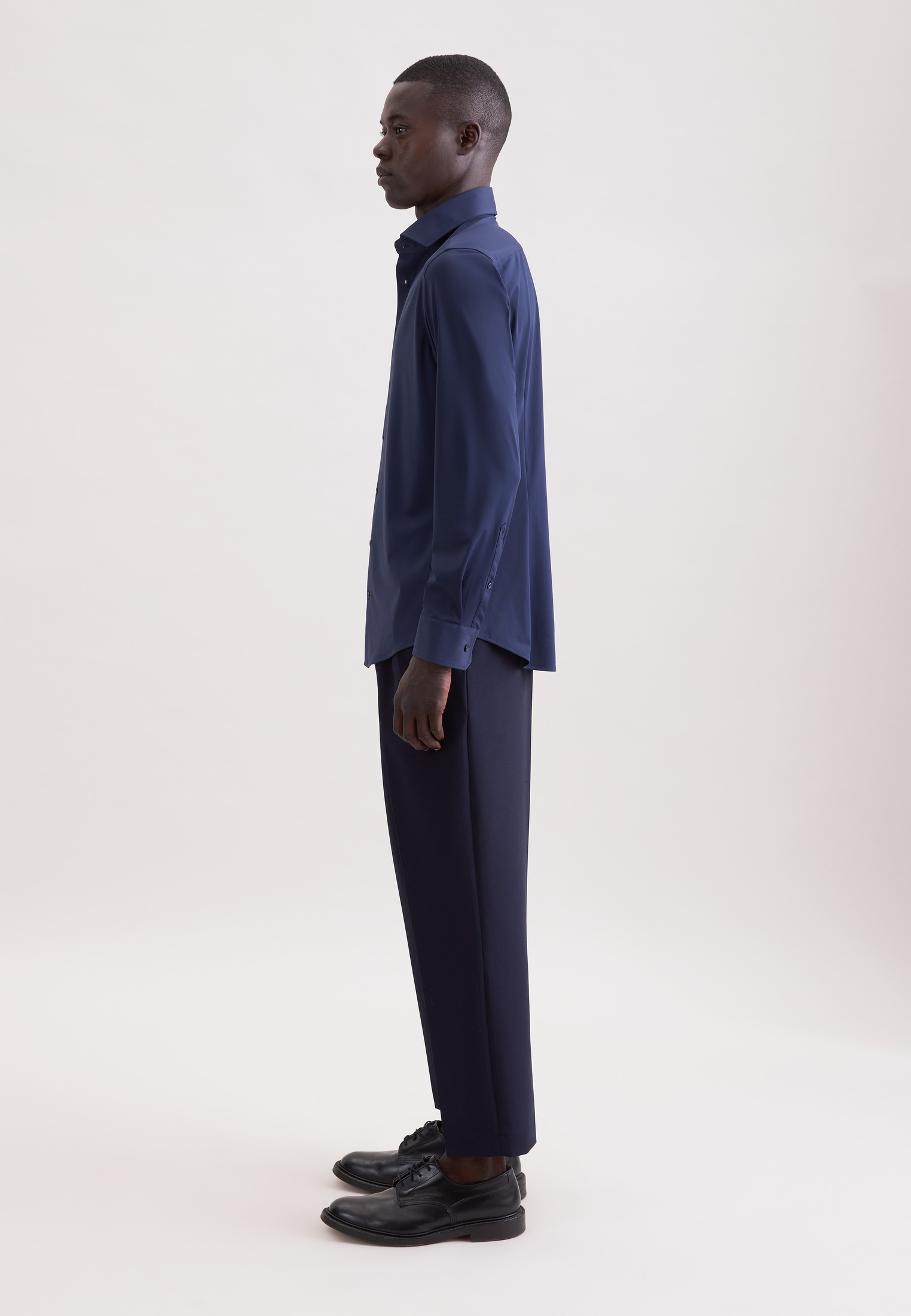 seidensticker Businesshemd »Schwarze Rose« Slim 1/1 Kentkragen Uni