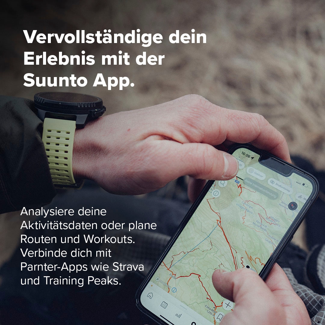 Suunto Smartwatch »Vertical GPS Watch Titanium«, (/ 1,4 Zoll)