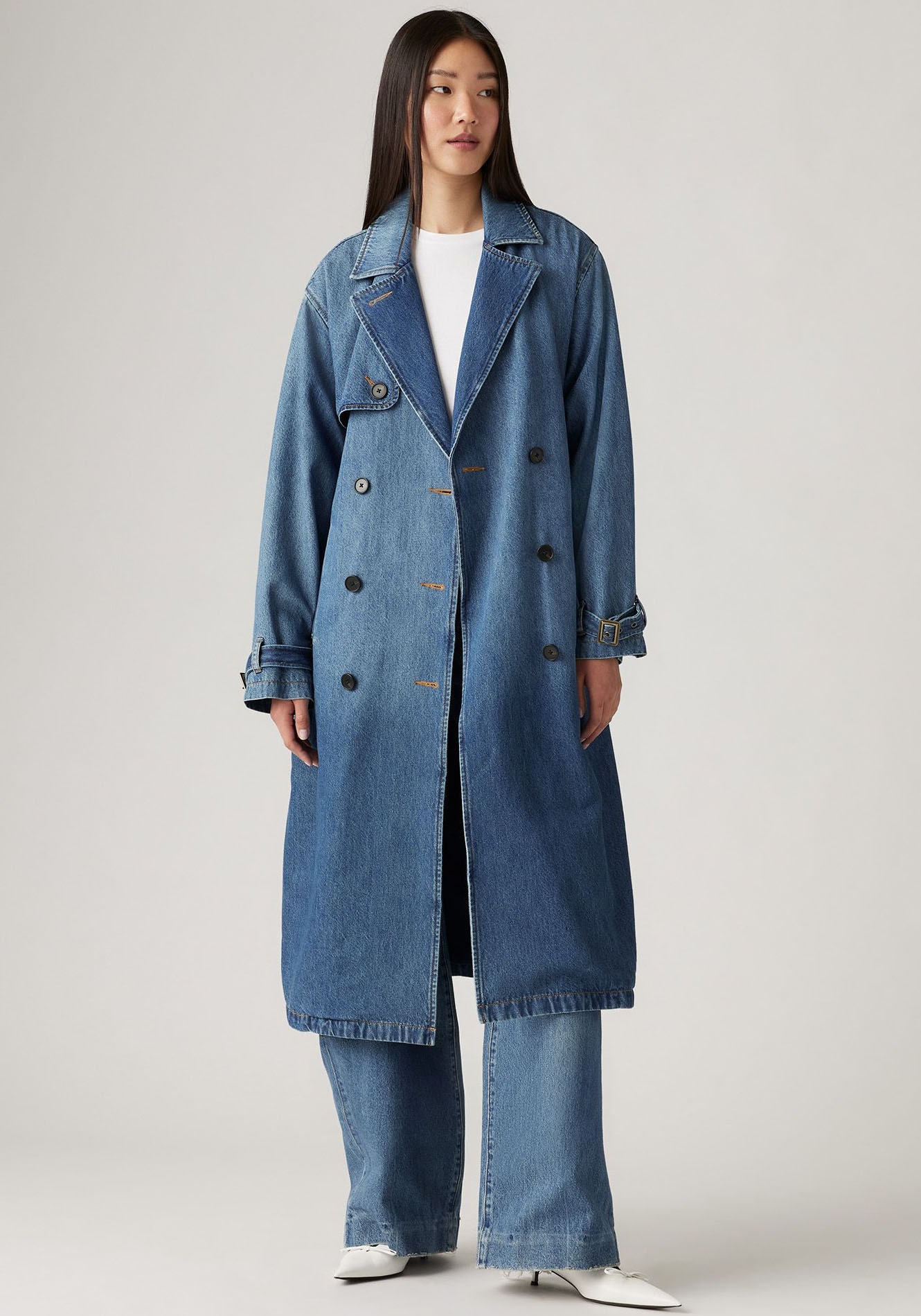 Trenchcoat »SPADE TRENCH«, mit Gürtelschlaufen