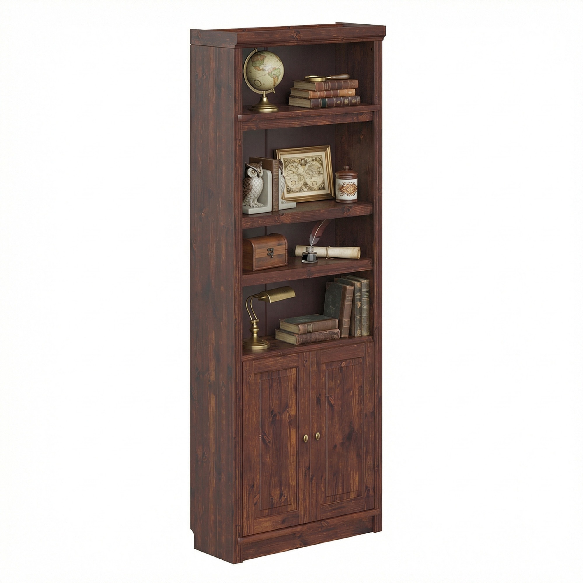 Image of GOODproduct Bücherregal "Soeren" aus massiver Kiefer, FSC-zertifiziert, Tiefe 33,5 cm