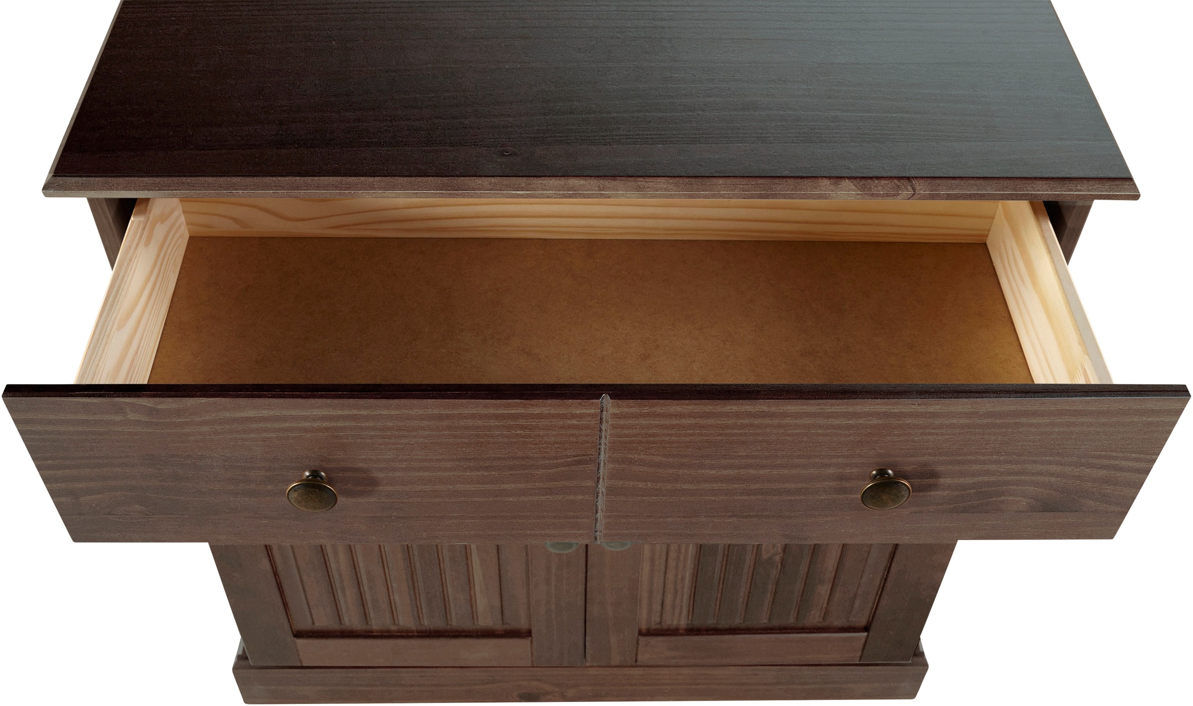 Home affaire Sideboard »Liotta«, Kommode mit verstellbaren Einlegeboden, massives Kiefernholz