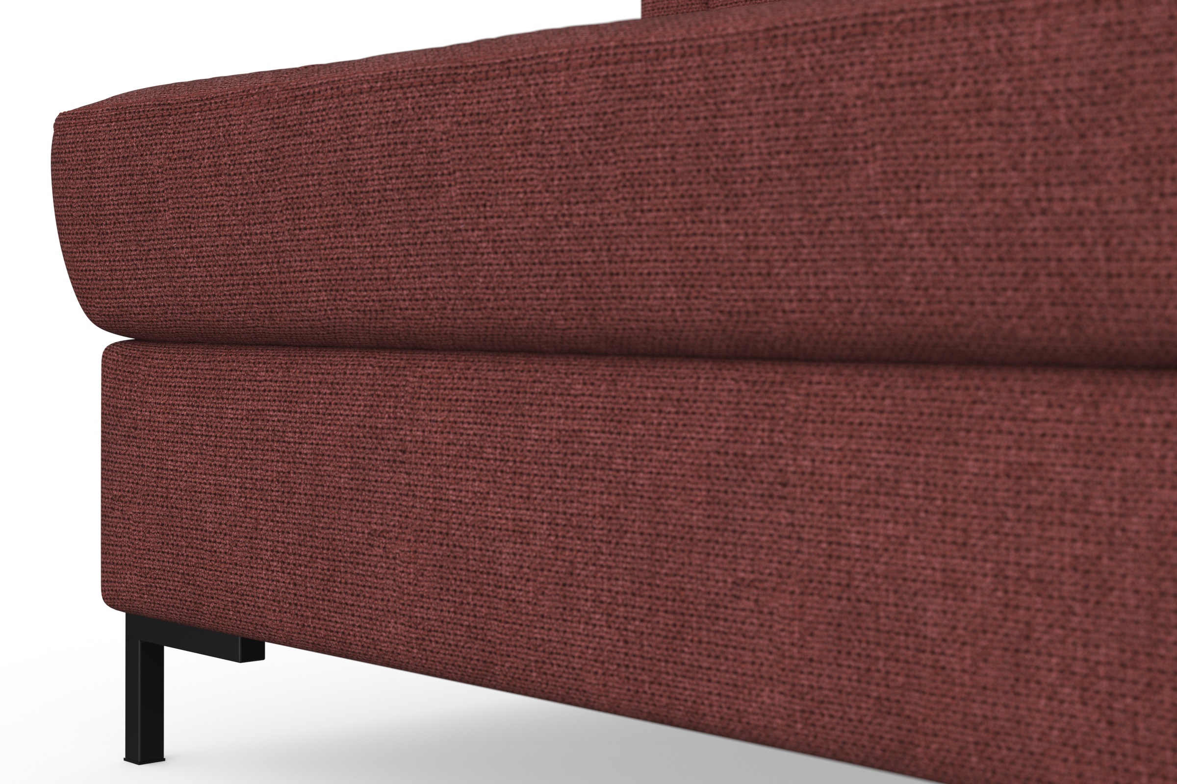 DOMO collection Wohnlandschaft »Capelo, komfortabel, klare Linien zeichnen dieses Design aus, U-Form« mit Armteilverstellung, wahlweise mit Bettfunktion, Federkern