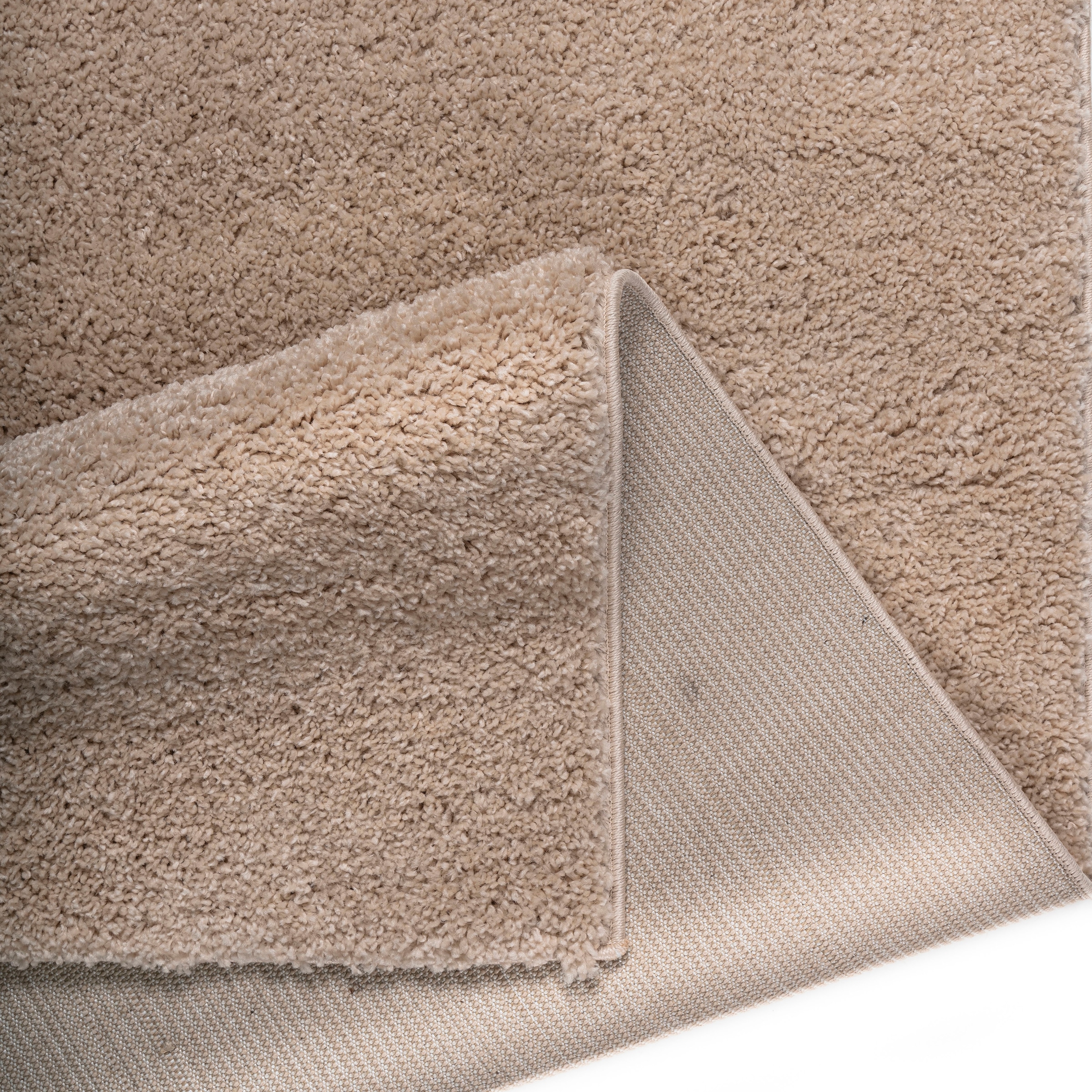 Bruno Banani Hochflor-Teppich »Shaggy Soft«, rechteckig, 30 mm Höhe, gewebt, Uni Farben, besonders weich und kuschelig