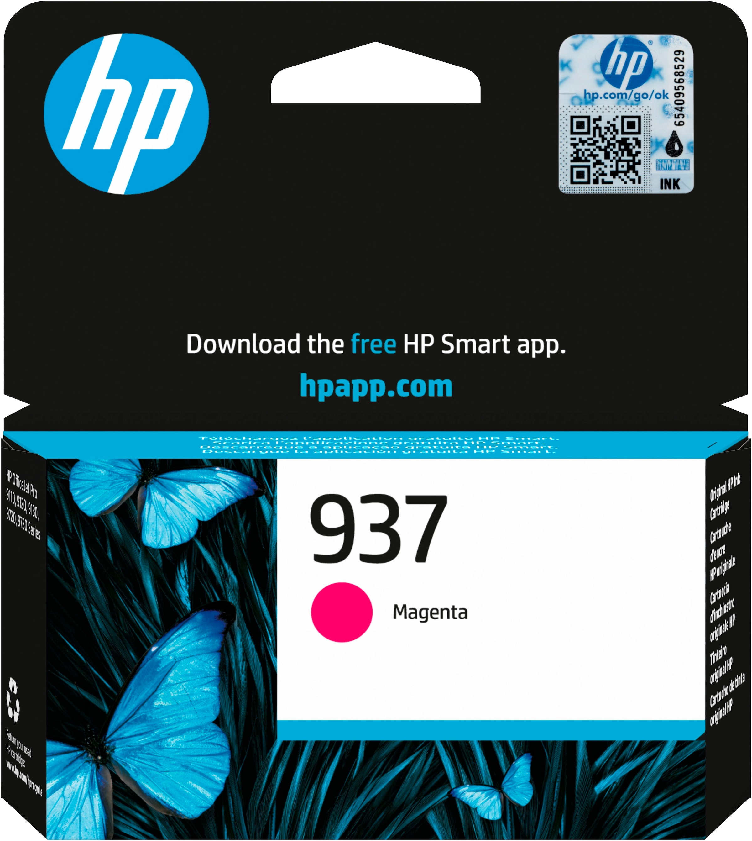HP Tintenpatrone »937 Magenta Original Ink Cartridge«