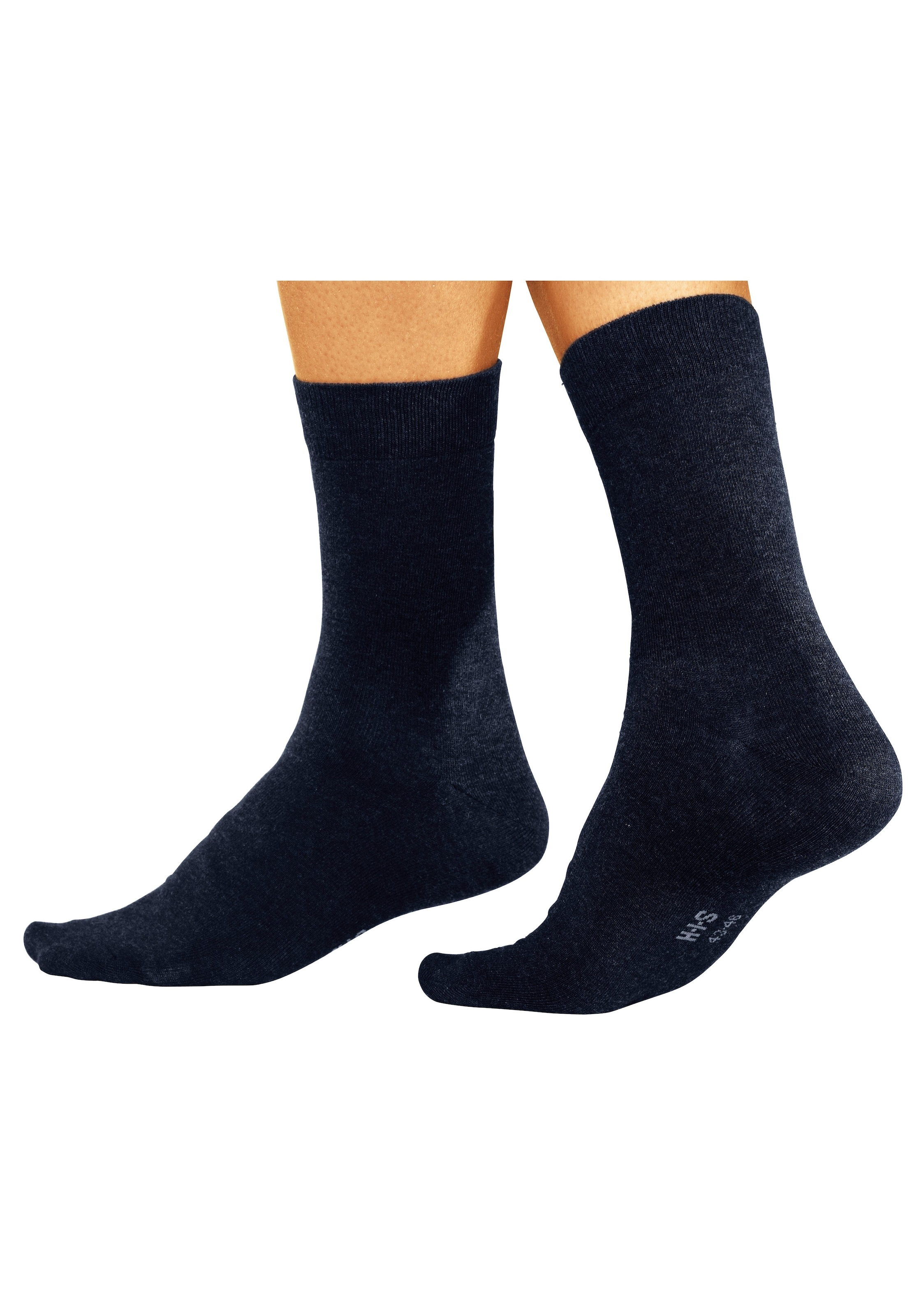 H.I.S Basicsocken, (Packung, 8 Paar), mit hohem Baumwollanteil