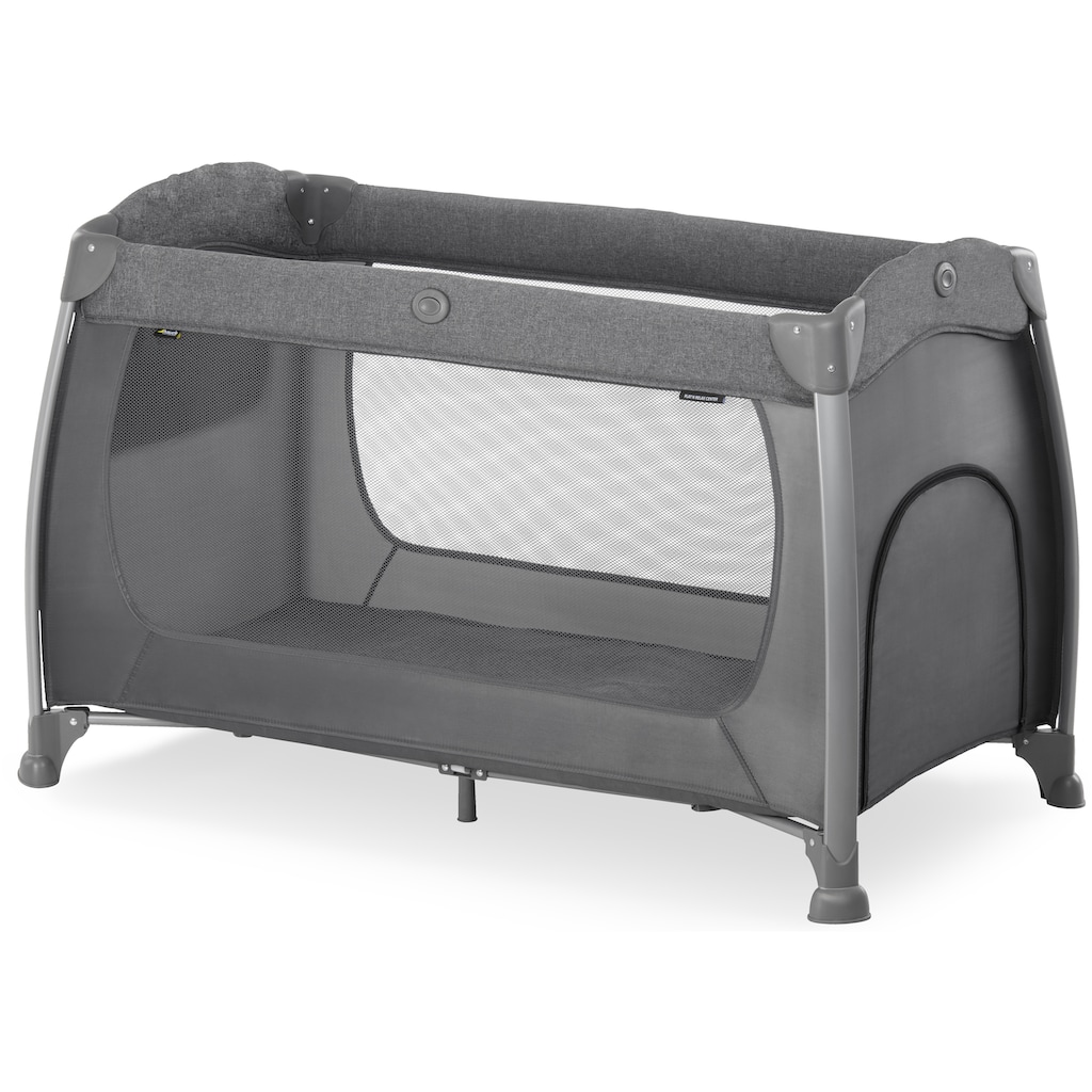 Hauck Baby-Reisebett »Play N Relax Center, melange charcoal«