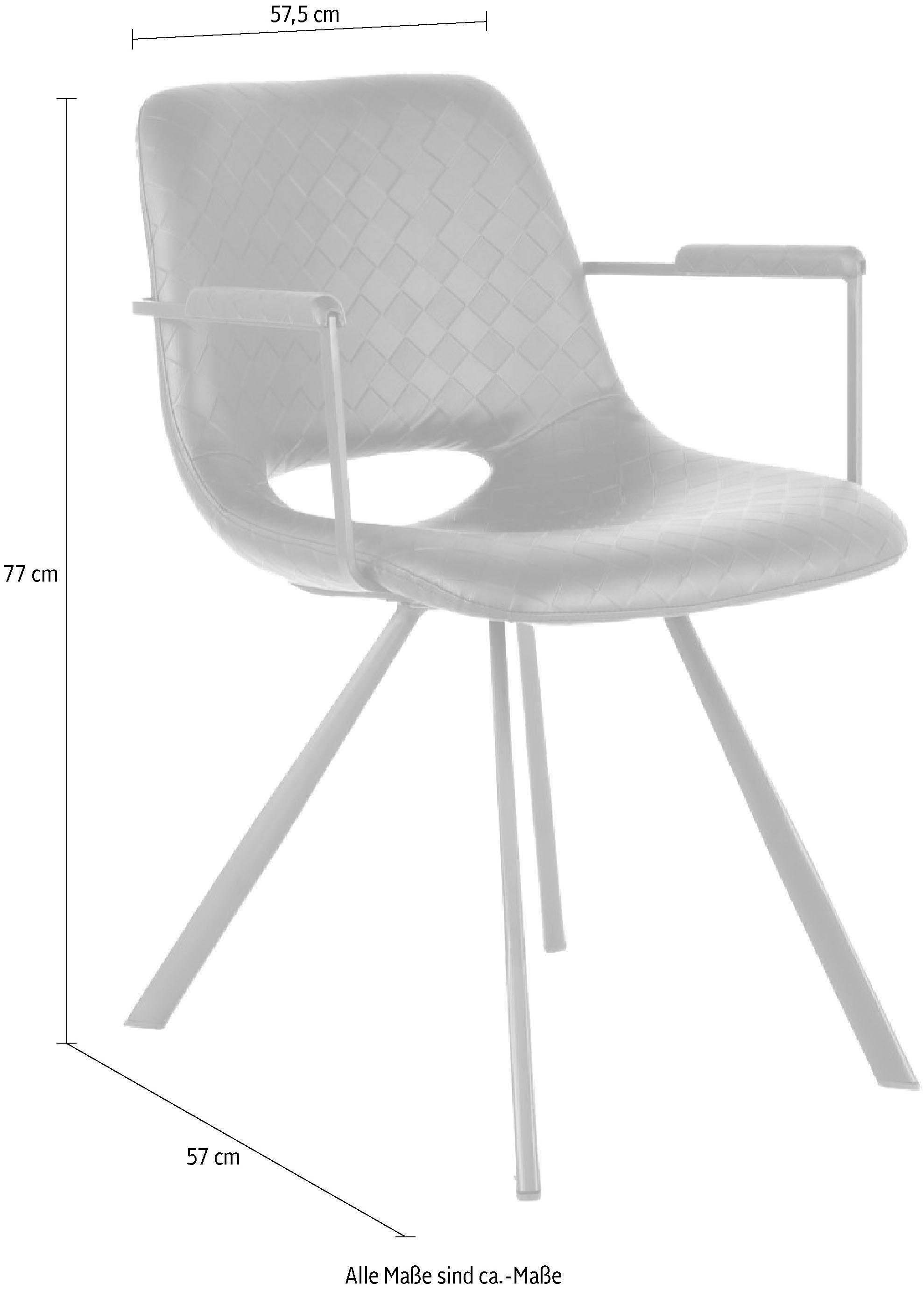 Kayoom Stuhl »Josephine 625 2er-Set , pflegeleicht« (Set) 2 Stk.pflegeleicht