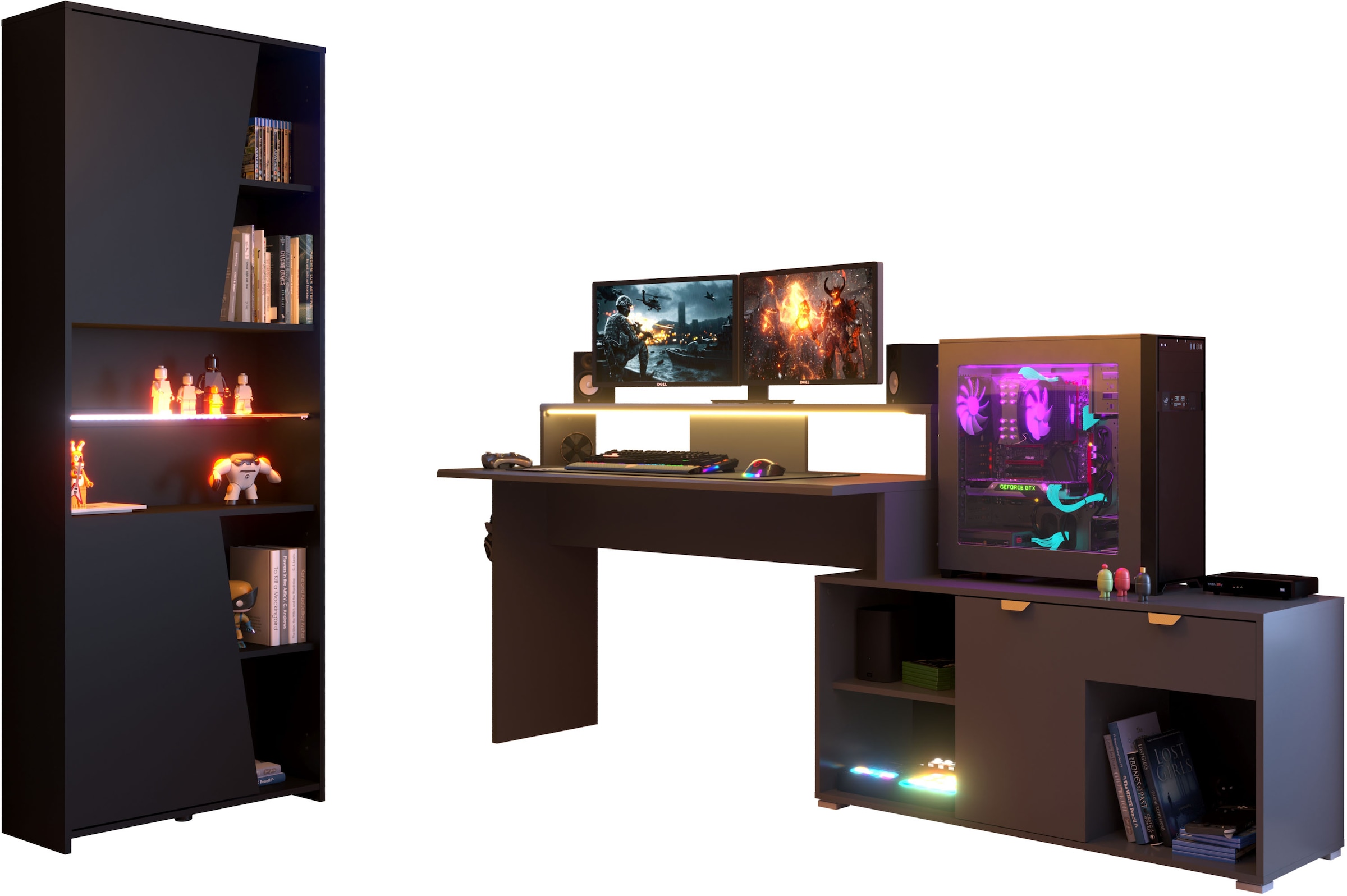 Parisot Regal-Set »Work 2« Komplett-Set, Parisot Work 2, 2 Stk. tlg.