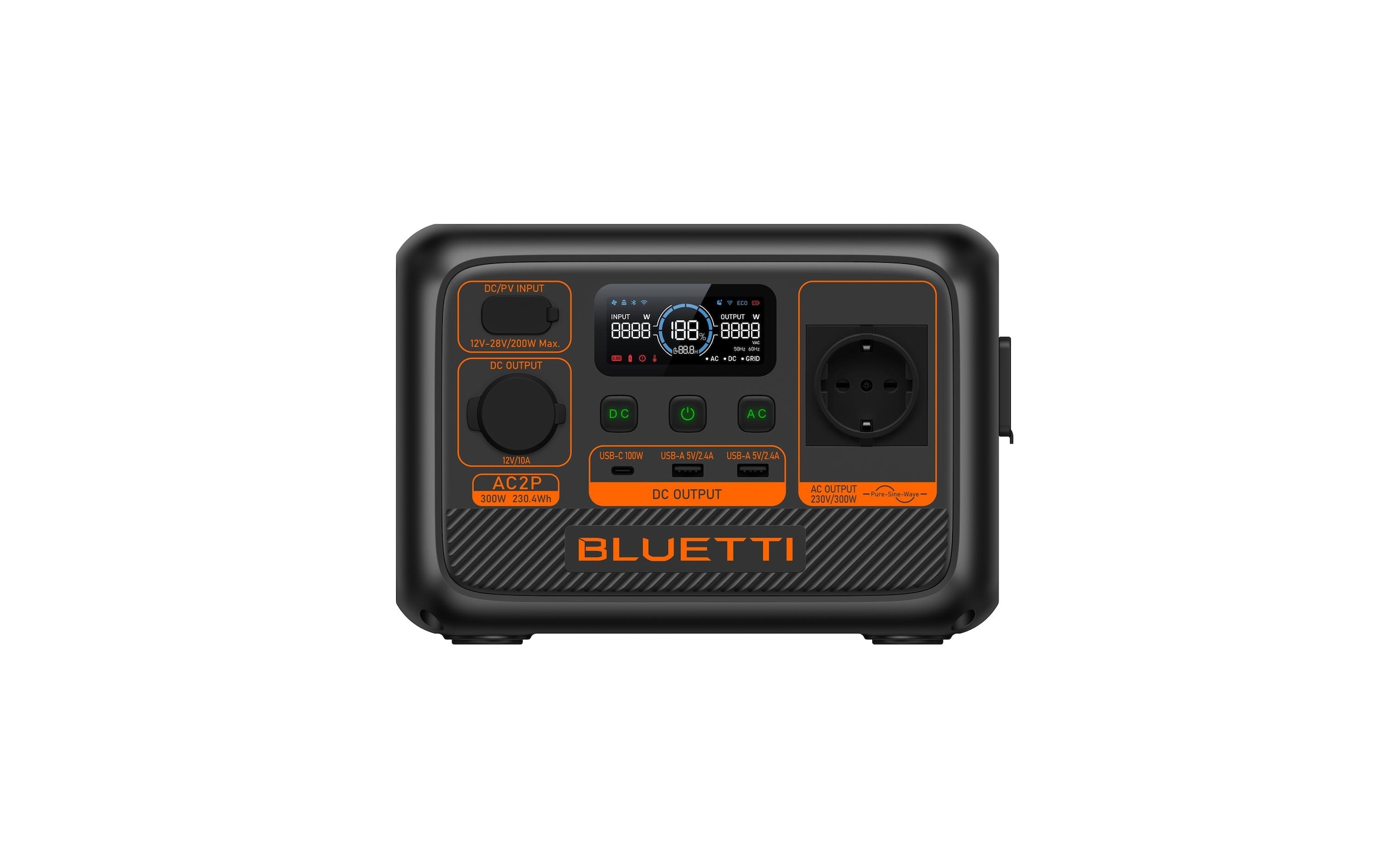 BLUETTI Powerbank »AC2P 230.4 Wh«