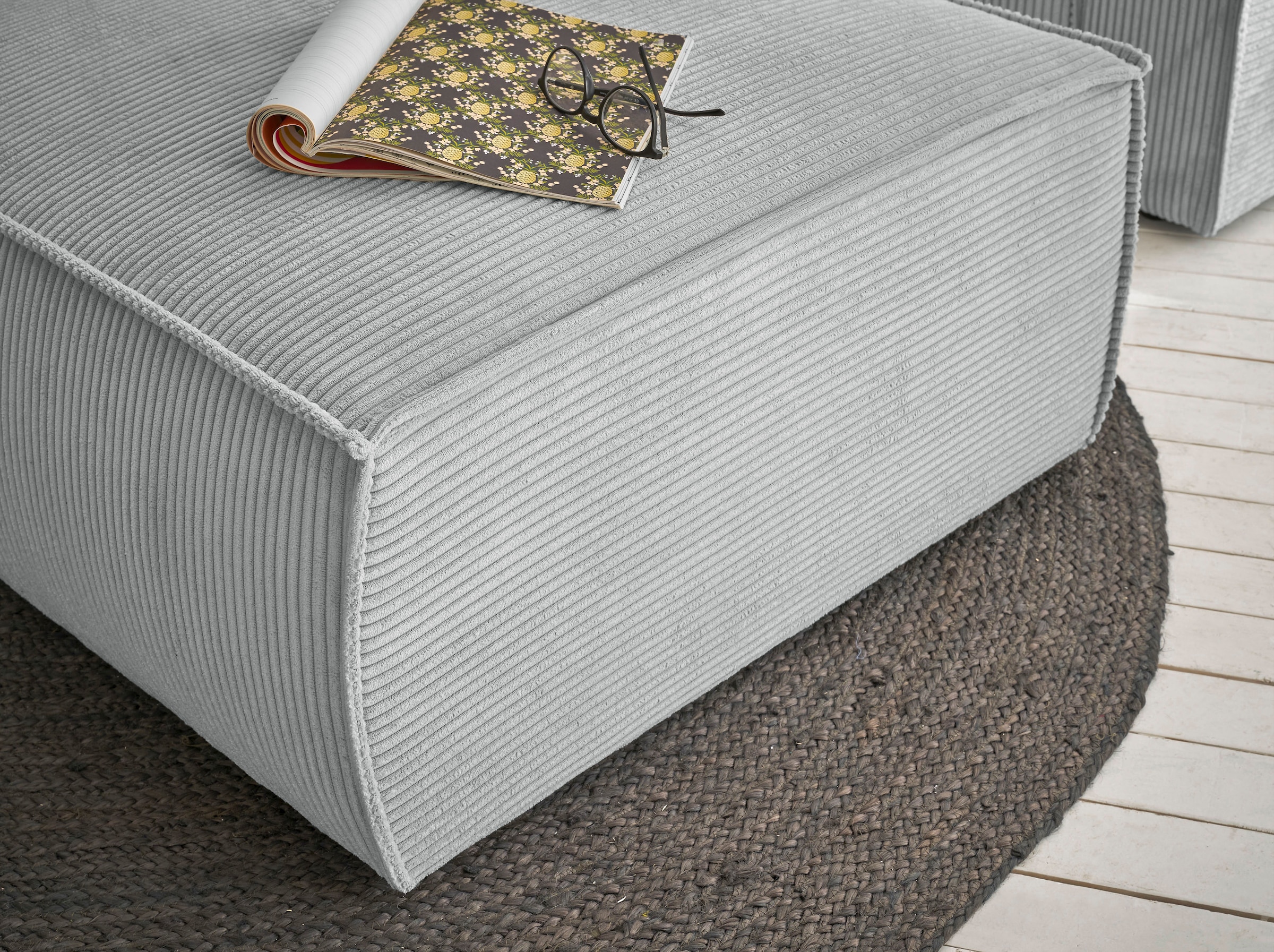 Home affaire Hocker »SHERWOOD«, Hocker quadratisch, ideale Ergänzung zum Loveseat Â»SHERWOODÂ«