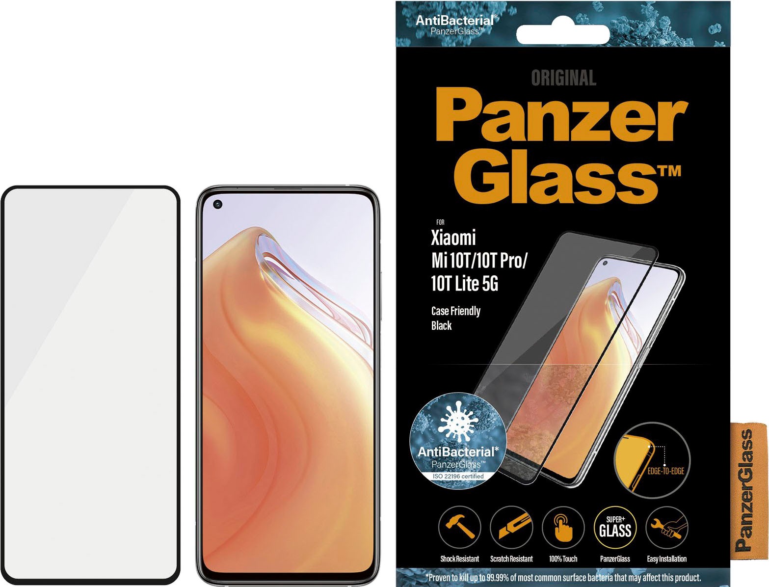 Image of PanzerGlass Displayschutzfolie »8033«, für Mi 10T Pro/Mi 10T 5G bei Ackermann Versand Schweiz