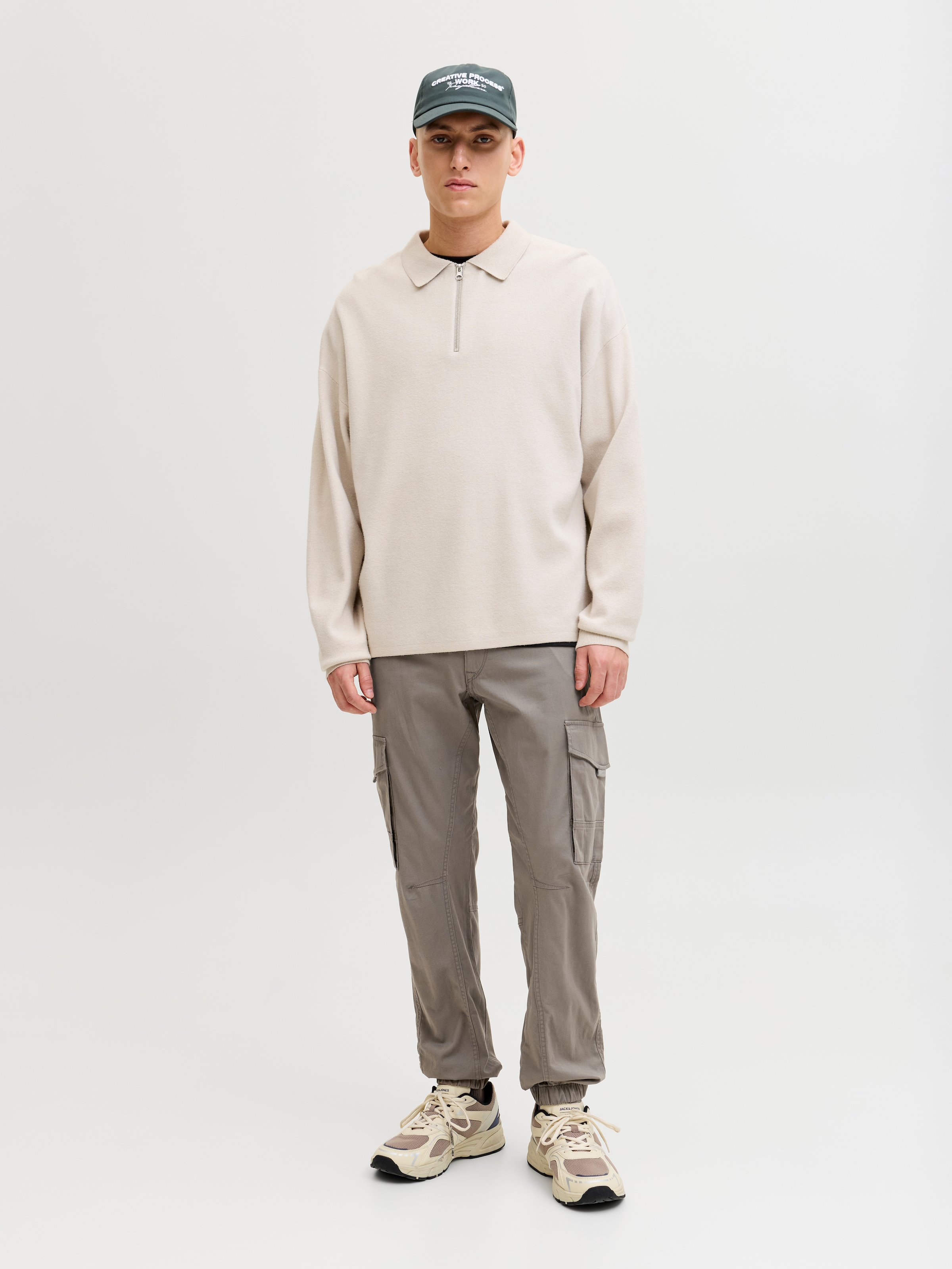 Jack & Jones Pantalon cargo »JPSTPAUL JJFLAKE CARGO NOOS«  Baumwollmischung, regular fit