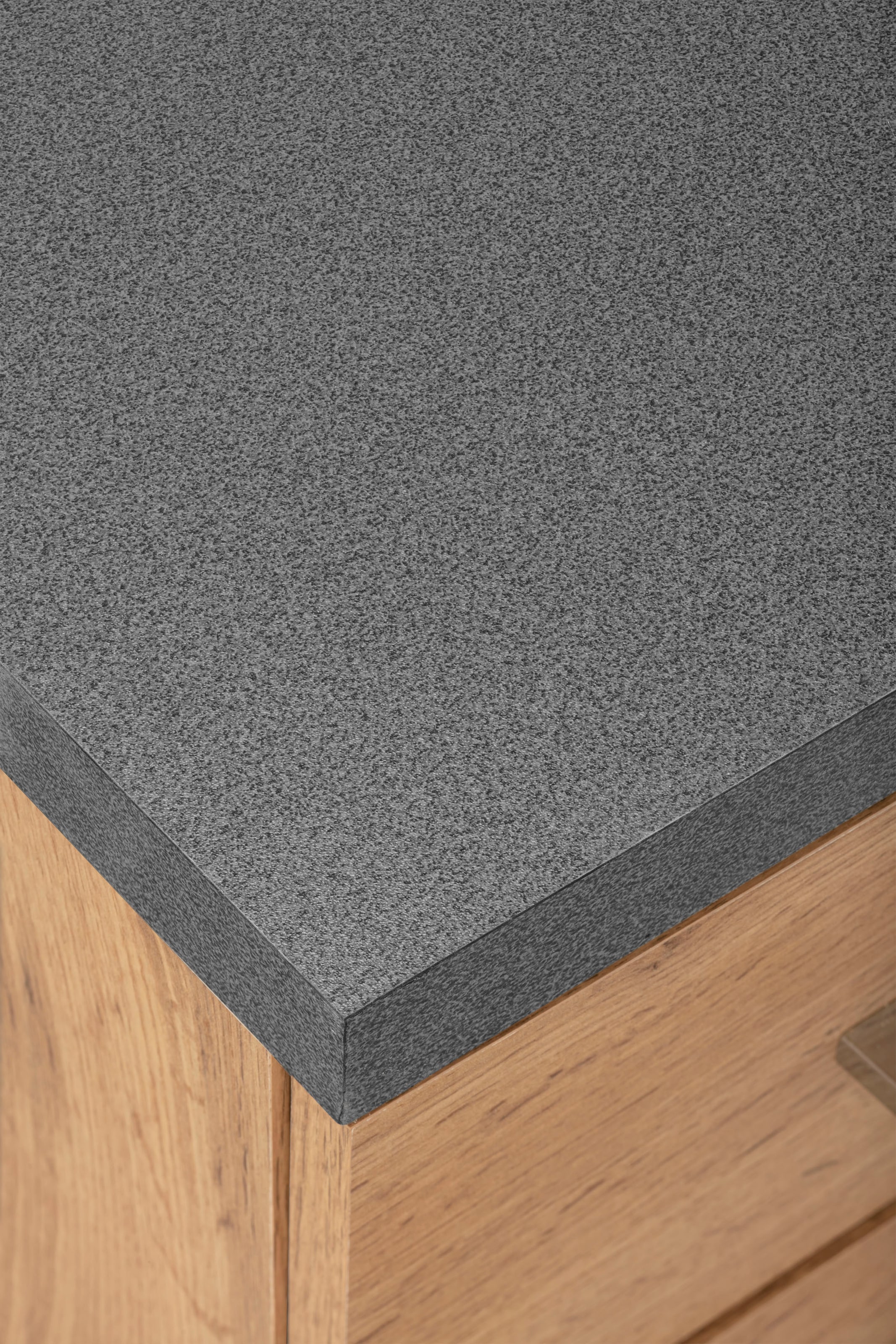 KOCHSTATION Cuisine d'angle »KS-Colmar« sans appareils électriques, largeur réglable 210/240 cm