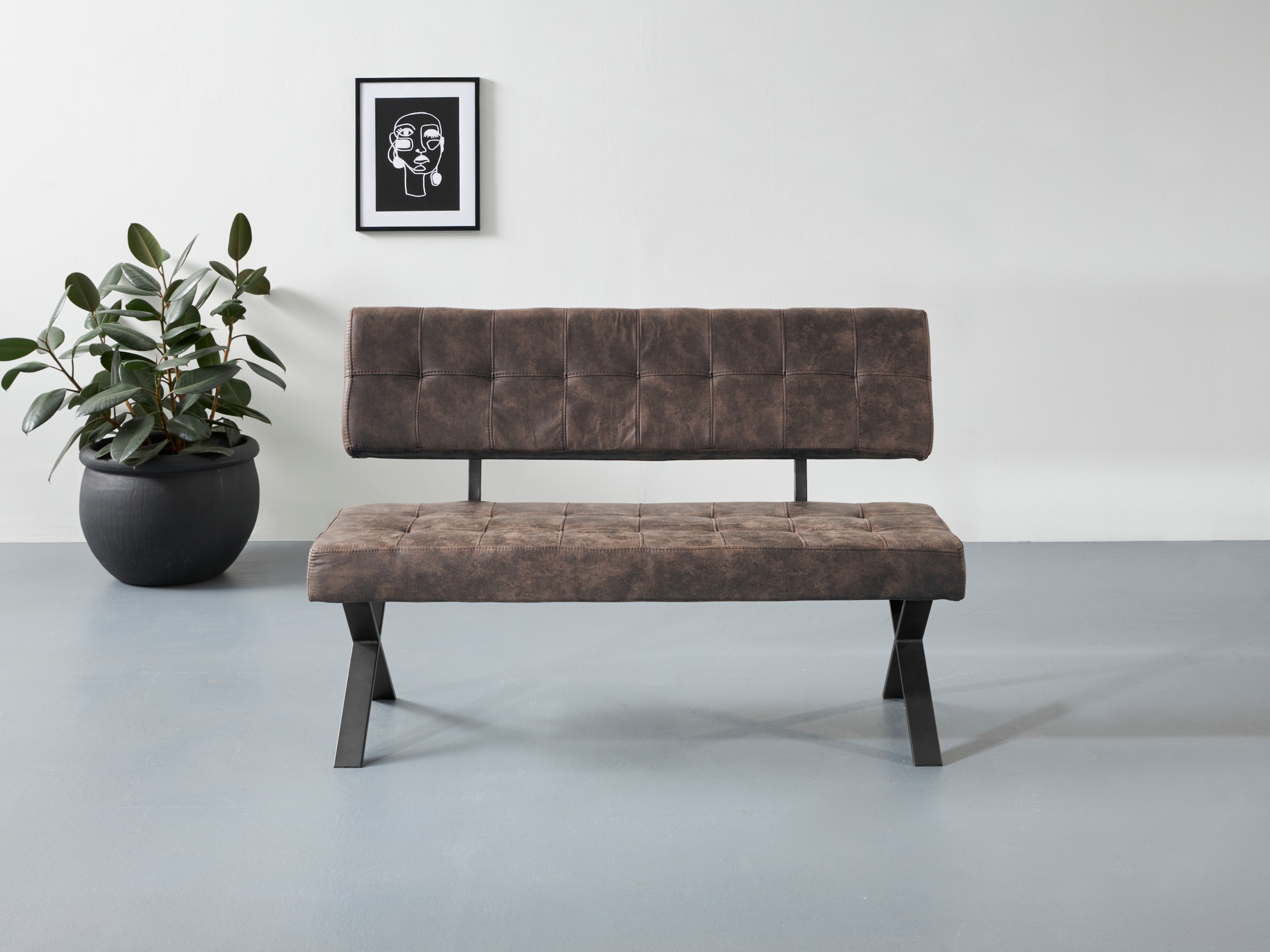 Image of HELA Sitzbank "Donna" Breite 140 cm