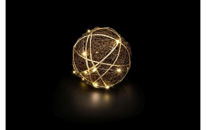 STT LED Dekofigur »Natural ball 15« Warmweiss