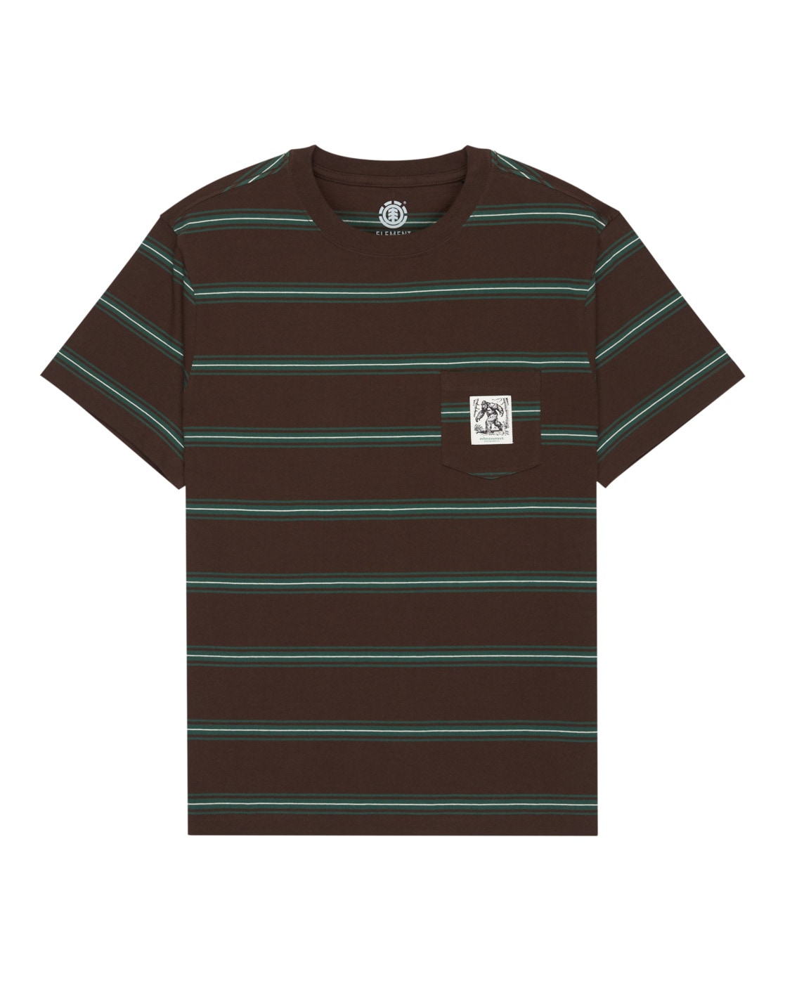 Element Shirt à col rond »Bigfoot Pocket Label«