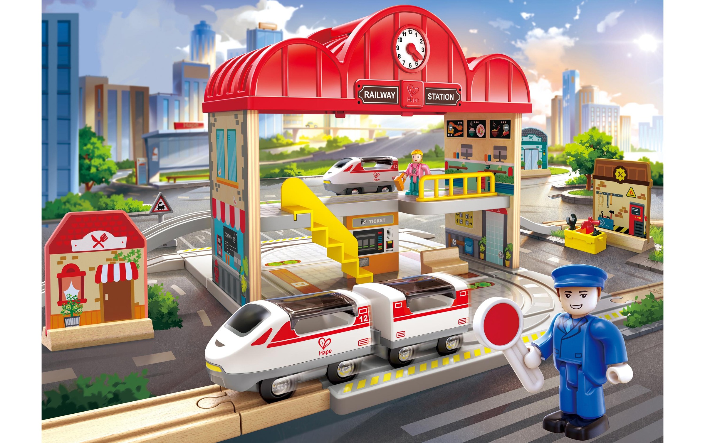Hape Train jouet »Tragbares«
