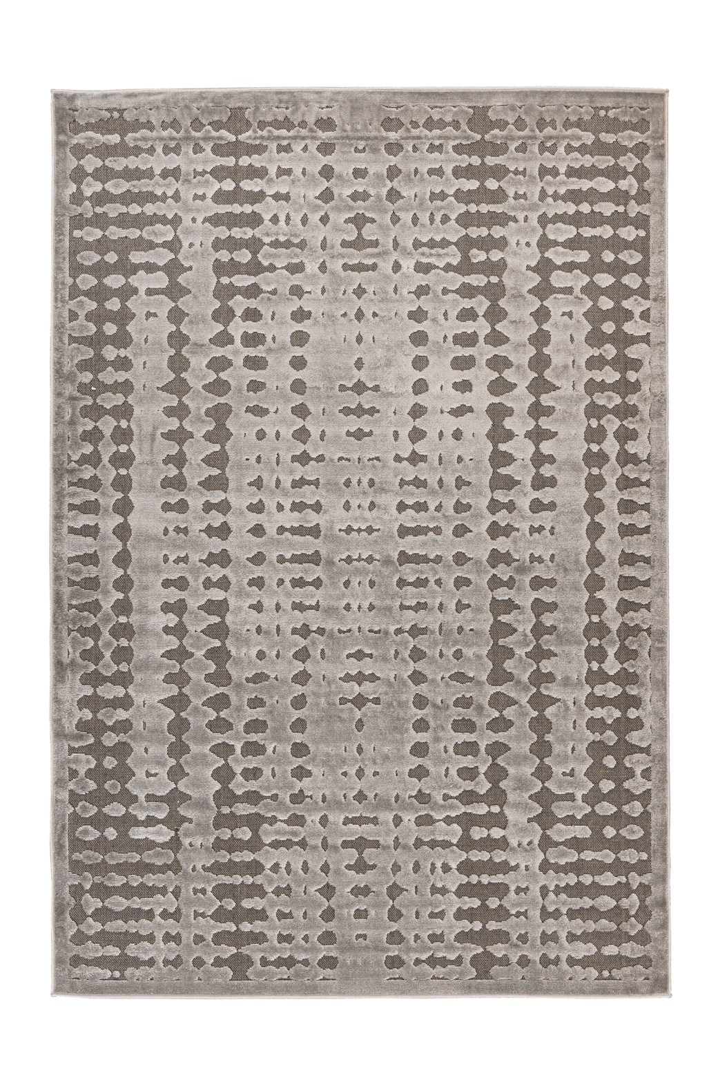 Kayoom Teppich »Madita 325«, rechteckig, 9 mm Höhe, 252.000 Points / m², Unifarben, modernes Design