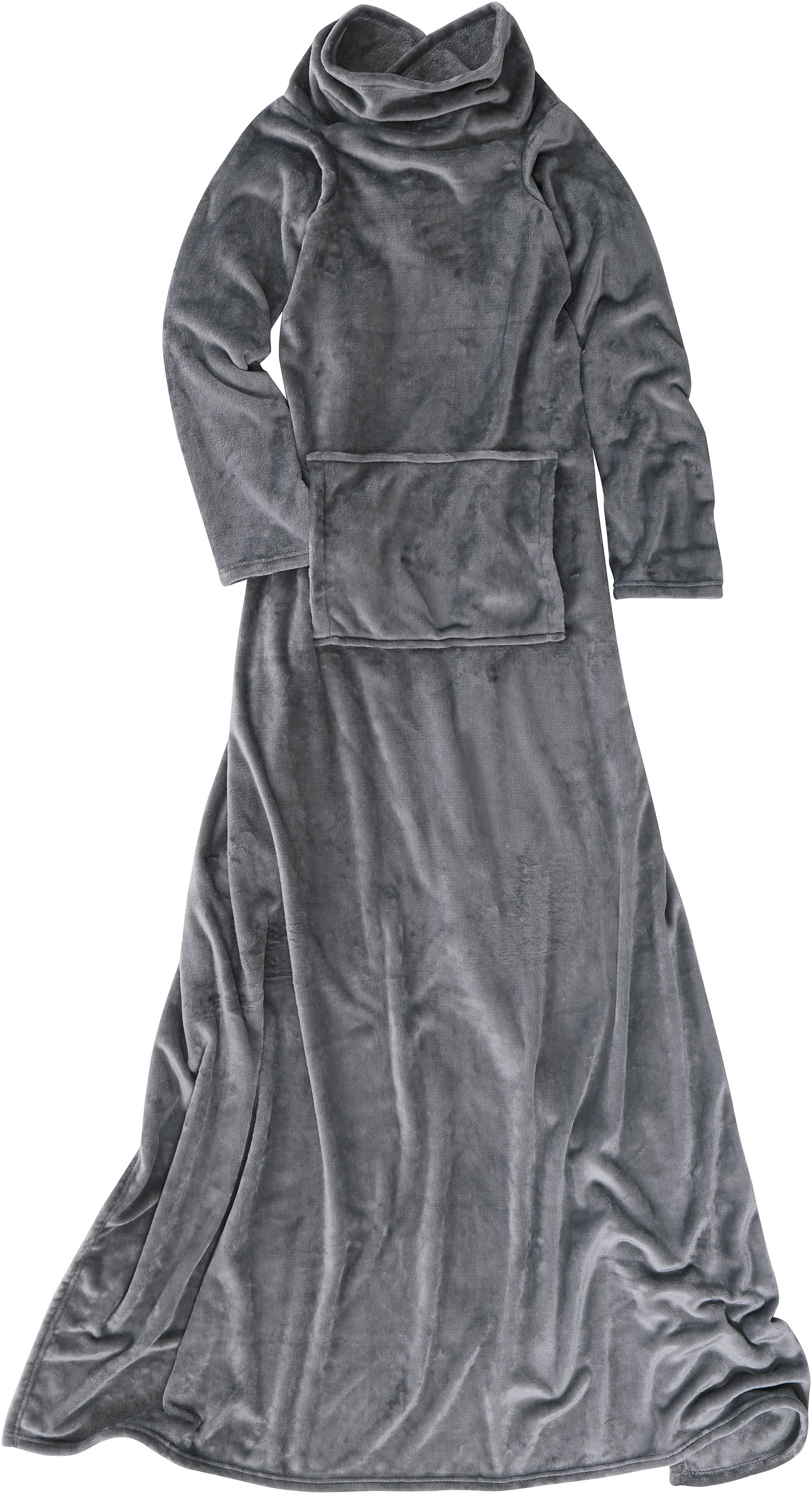 Image of GOODproduct Wohndecke "Tianna Ärmeldecke" Kuscheldecke mit Ärmeln und integrierter Tasche superweich, 150x200 cm